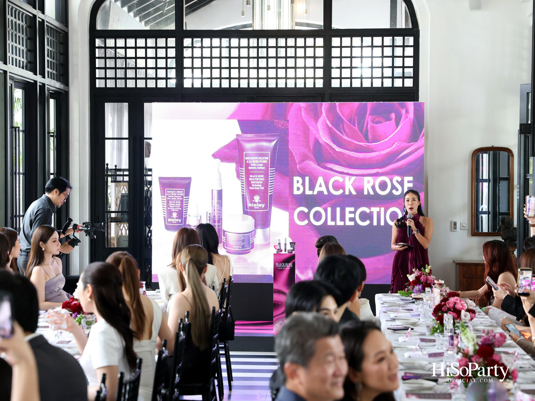 ‘Black Rose Concentrate Radiant Youth Serum’ นวัตกรรมล่าสุดจาก Sisley เปิดตัวอย่างเอ็กซ์คลูซีฟ ณ The Siam Hotel