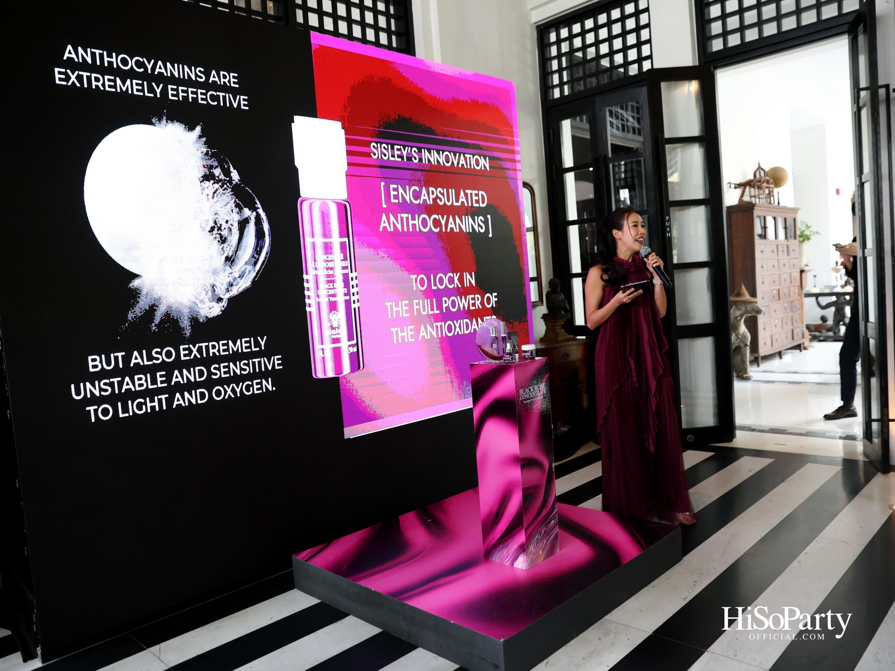 ‘Black Rose Concentrate Radiant Youth Serum’ นวัตกรรมล่าสุดจาก Sisley เปิดตัวอย่างเอ็กซ์คลูซีฟ ณ The Siam Hotel