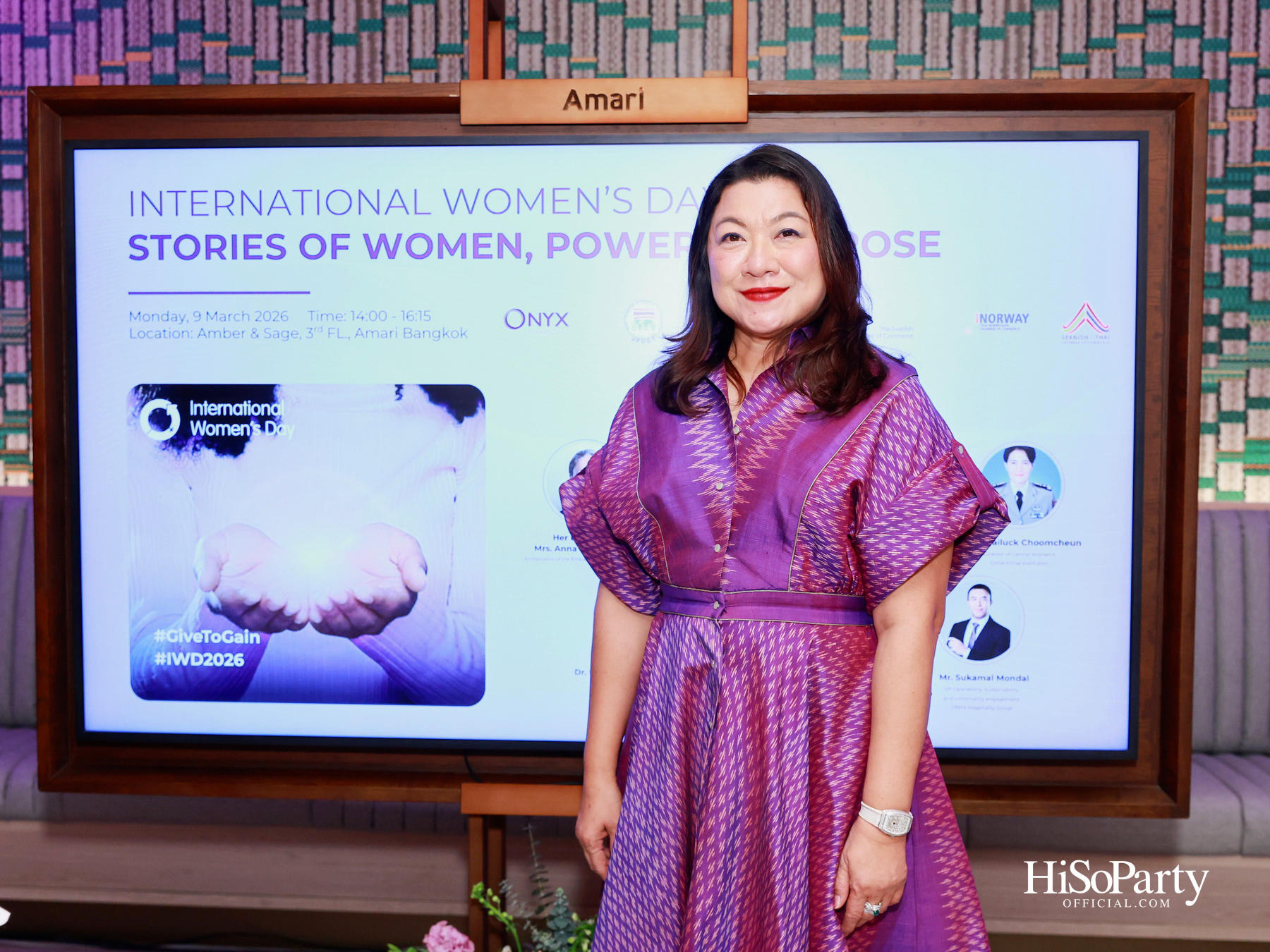 อมารี กรุงเทพฯ และ ออนิกซ์ ฮอสพิทาลิตี้ กรุ๊ป เฉลิมฉลองวันสตรีสากล ภายใต้แนวคิด ‘Stories of Women, Power & Purpose’
