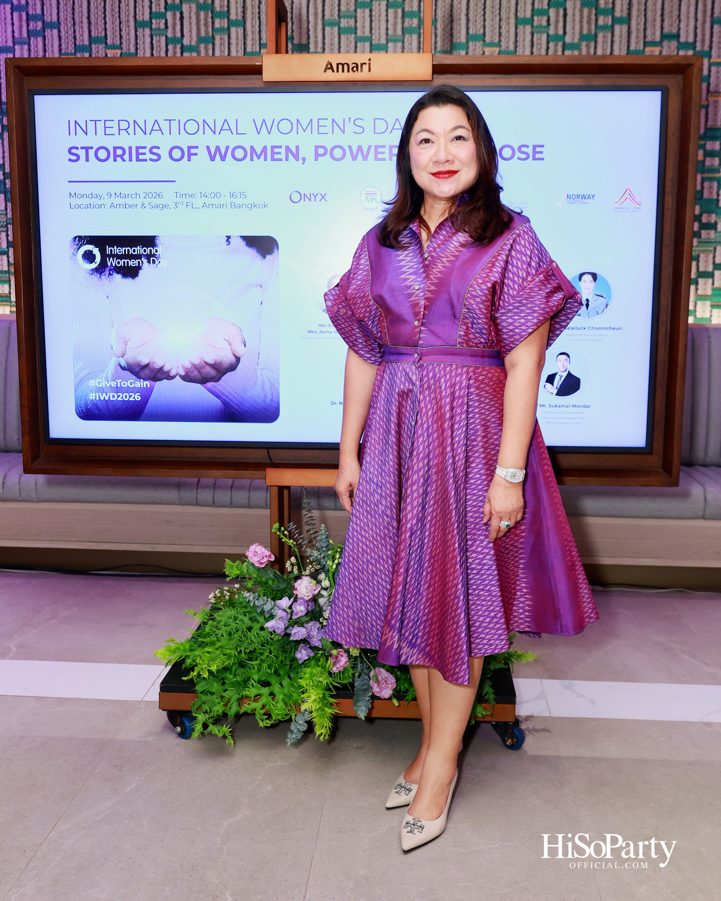 อมารี กรุงเทพฯ และ ออนิกซ์ ฮอสพิทาลิตี้ กรุ๊ป เฉลิมฉลองวันสตรีสากล ภายใต้แนวคิด ‘Stories of Women, Power & Purpose’