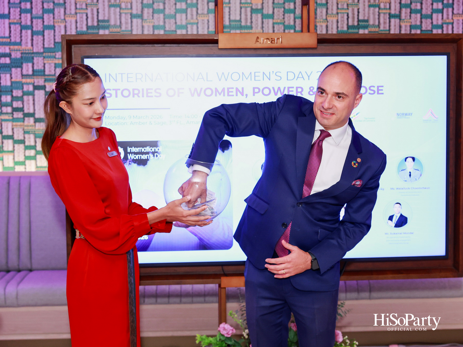 อมารี กรุงเทพฯ และ ออนิกซ์ ฮอสพิทาลิตี้ กรุ๊ป เฉลิมฉลองวันสตรีสากล ภายใต้แนวคิด ‘Stories of Women, Power & Purpose’