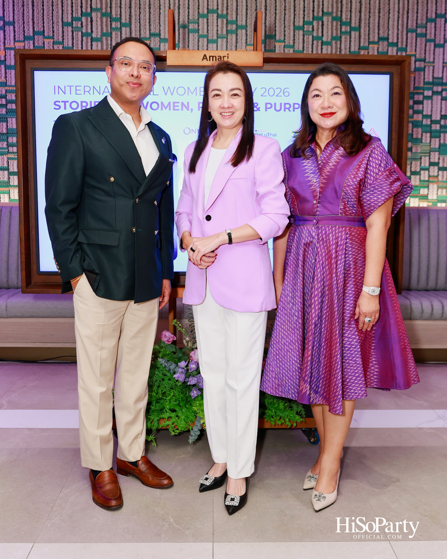 อมารี กรุงเทพฯ และ ออนิกซ์ ฮอสพิทาลิตี้ กรุ๊ป เฉลิมฉลองวันสตรีสากล ภายใต้แนวคิด ‘Stories of Women, Power & Purpose’