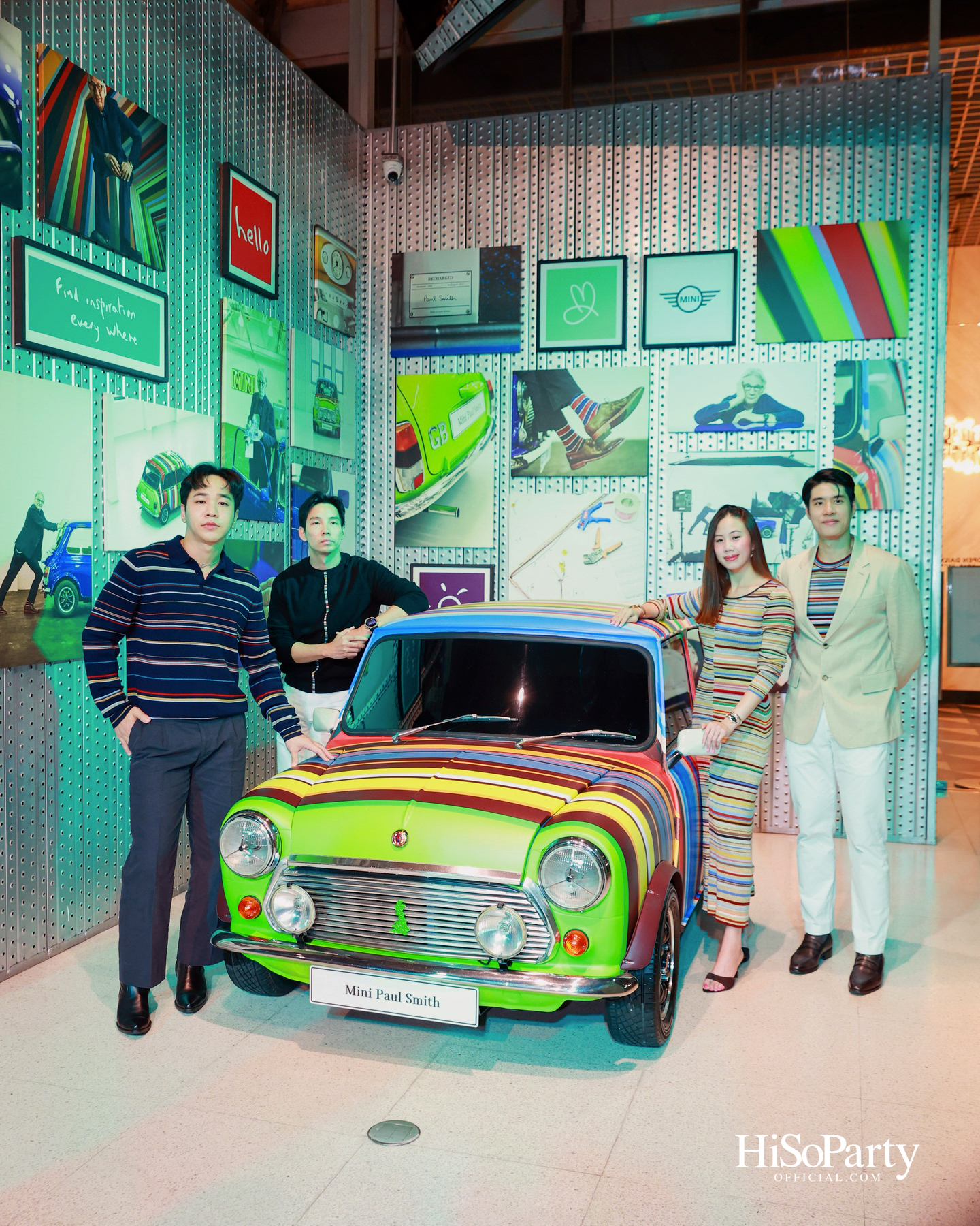 MINI x Paul Smith Edition รุ่นพิเศษที่ผสานสองตำนานแห่งดีไซน์อังกฤษ เปิดตัวครั้งแรกในประเทศไทย