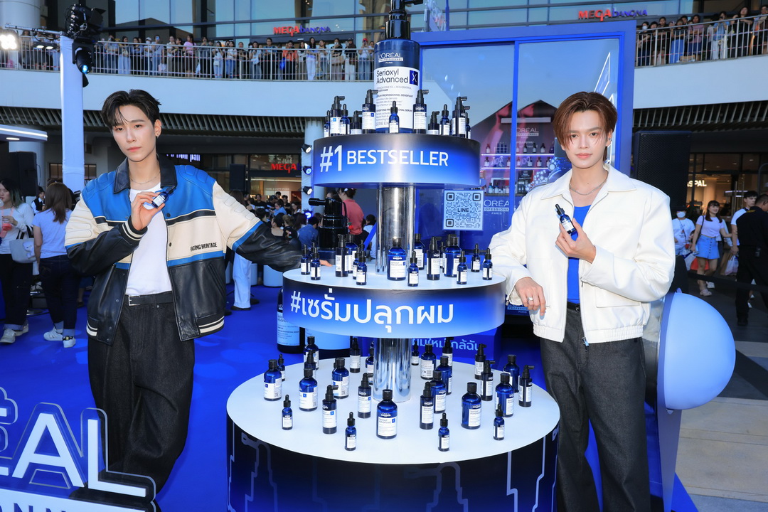 L’Oreal Professionnel ชวนสัมผัส ‘PROs ON THE GO’ เติมความมั่นใจให้เส้นผม ผ่าน Serioxyl Advanced Station ใจกลางเมือง