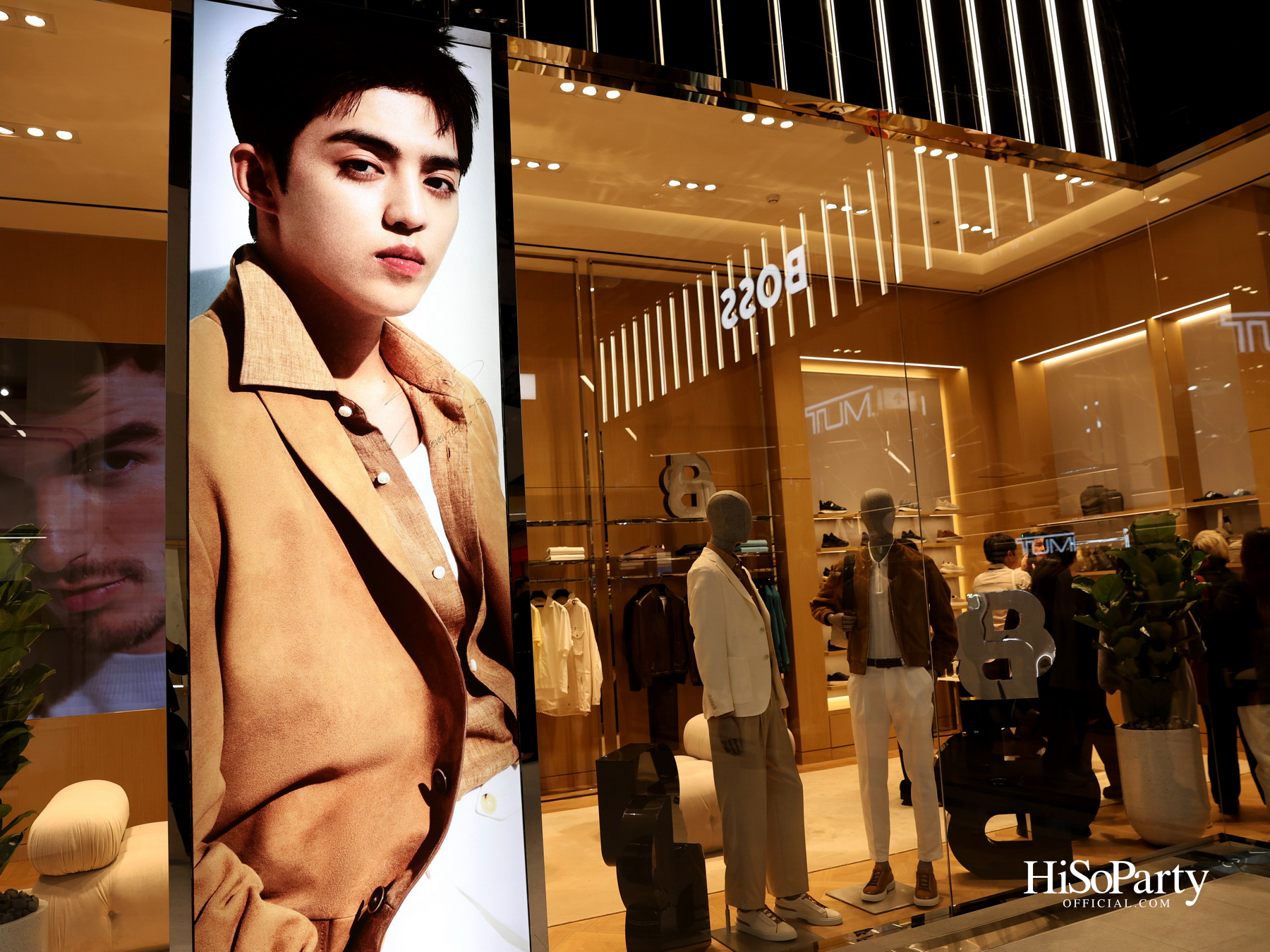 BOSS เปิดแฟล็กชิปสโตร์ One Bangkok อย่างยิ่งใหญ่ ต้อนรับเหล่าคนดังร่วมถ่ายทอดสไตล์ ‘Be Your Own BOSS’