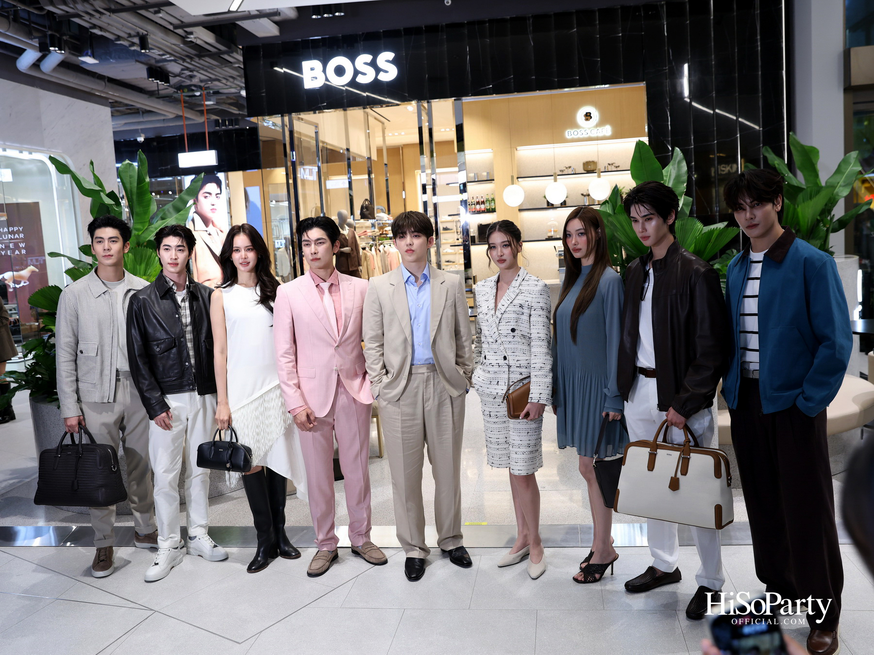 BOSS เปิดแฟล็กชิปสโตร์ One Bangkok อย่างยิ่งใหญ่ ต้อนรับเหล่าคนดังร่วมถ่ายทอดสไตล์ ‘Be Your Own BOSS’