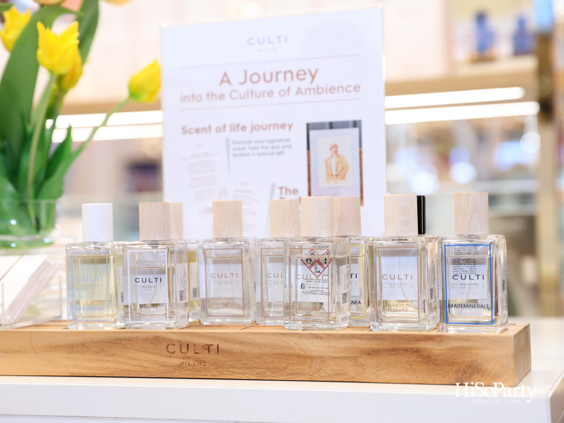 ‘CULTI MILANO’ เปิด POP-UP STORE แห่งแรกอย่างเป็นทางการในไทย ถ่ายทอดศิลปะแห่งกลิ่นหอม ณ เซ็นทรัลชิดลม