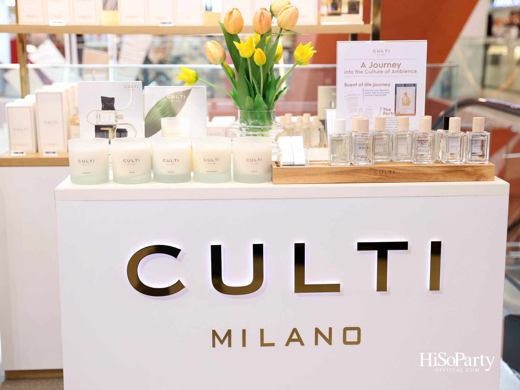 ‘CULTI MILANO’ เปิด POP-UP STORE แห่งแรกอย่างเป็นทางการในไทย ถ่ายทอดศิลปะแห่งกลิ่นหอม ณ เซ็นทรัลชิดลม