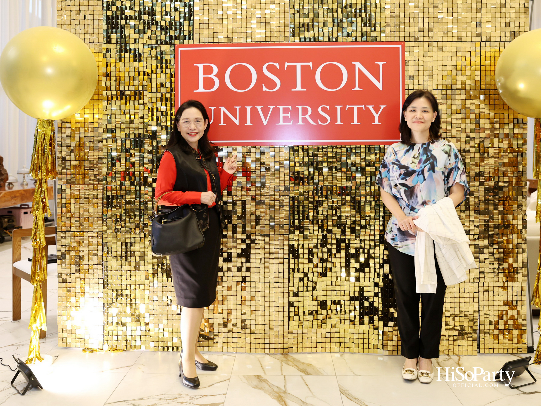 งานเลี้ยงต้อนรับ Dr.Melissa L. Gilliam President of Boston University