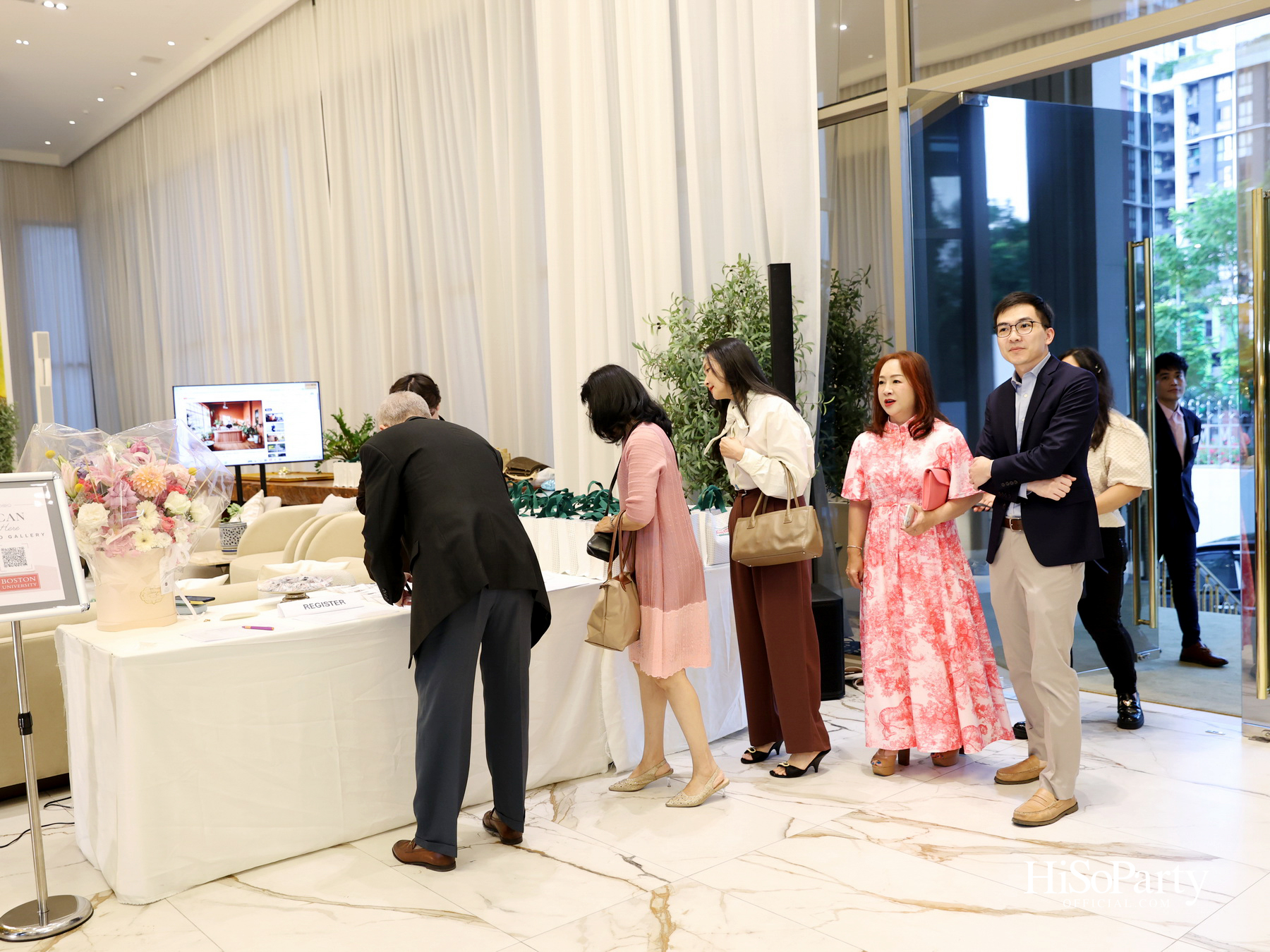 งานเลี้ยงต้อนรับ Dr.Melissa L. Gilliam President of Boston University