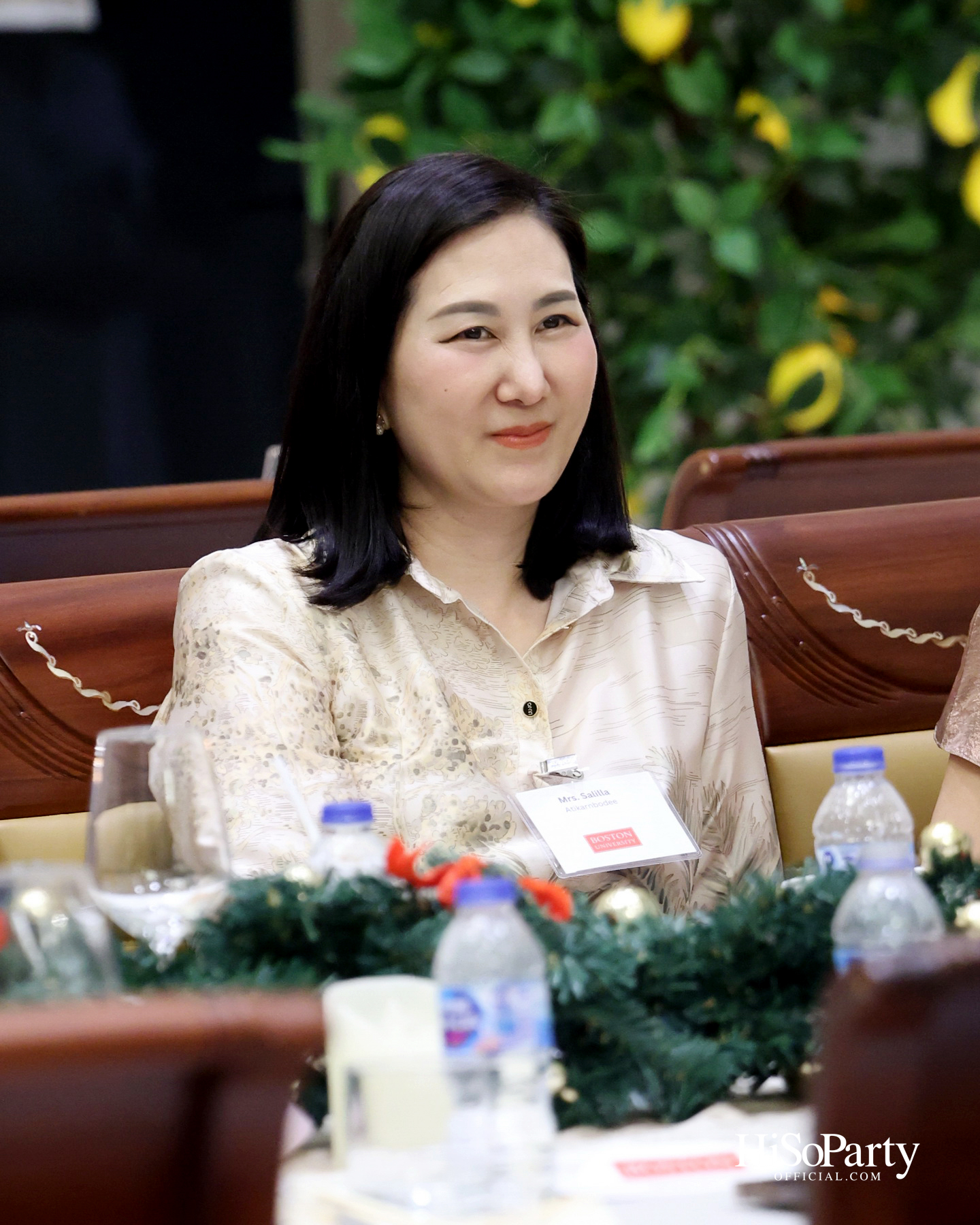 งานเลี้ยงต้อนรับ Dr.Melissa L. Gilliam President of Boston University