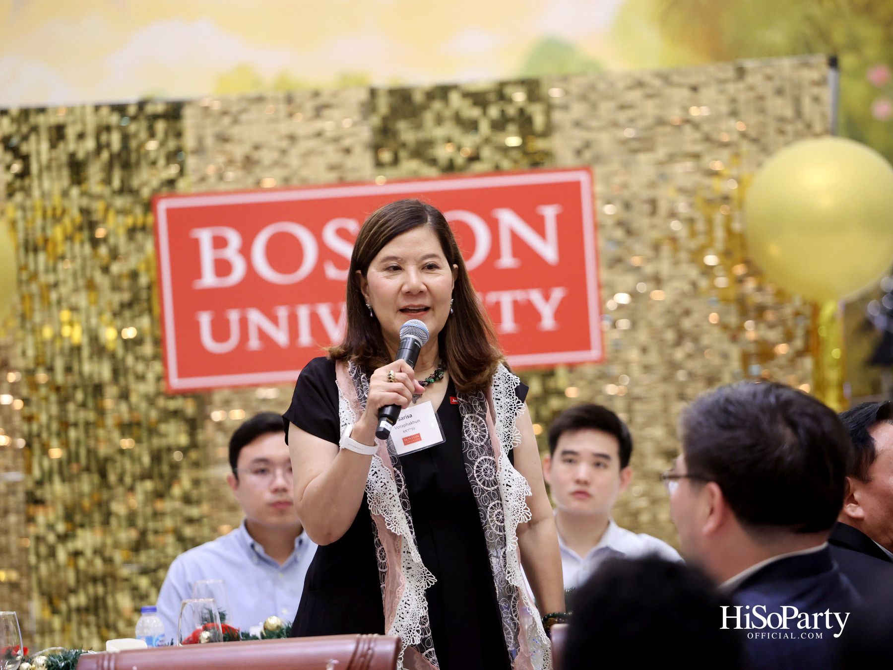 งานเลี้ยงต้อนรับ Dr.Melissa L. Gilliam President of Boston University