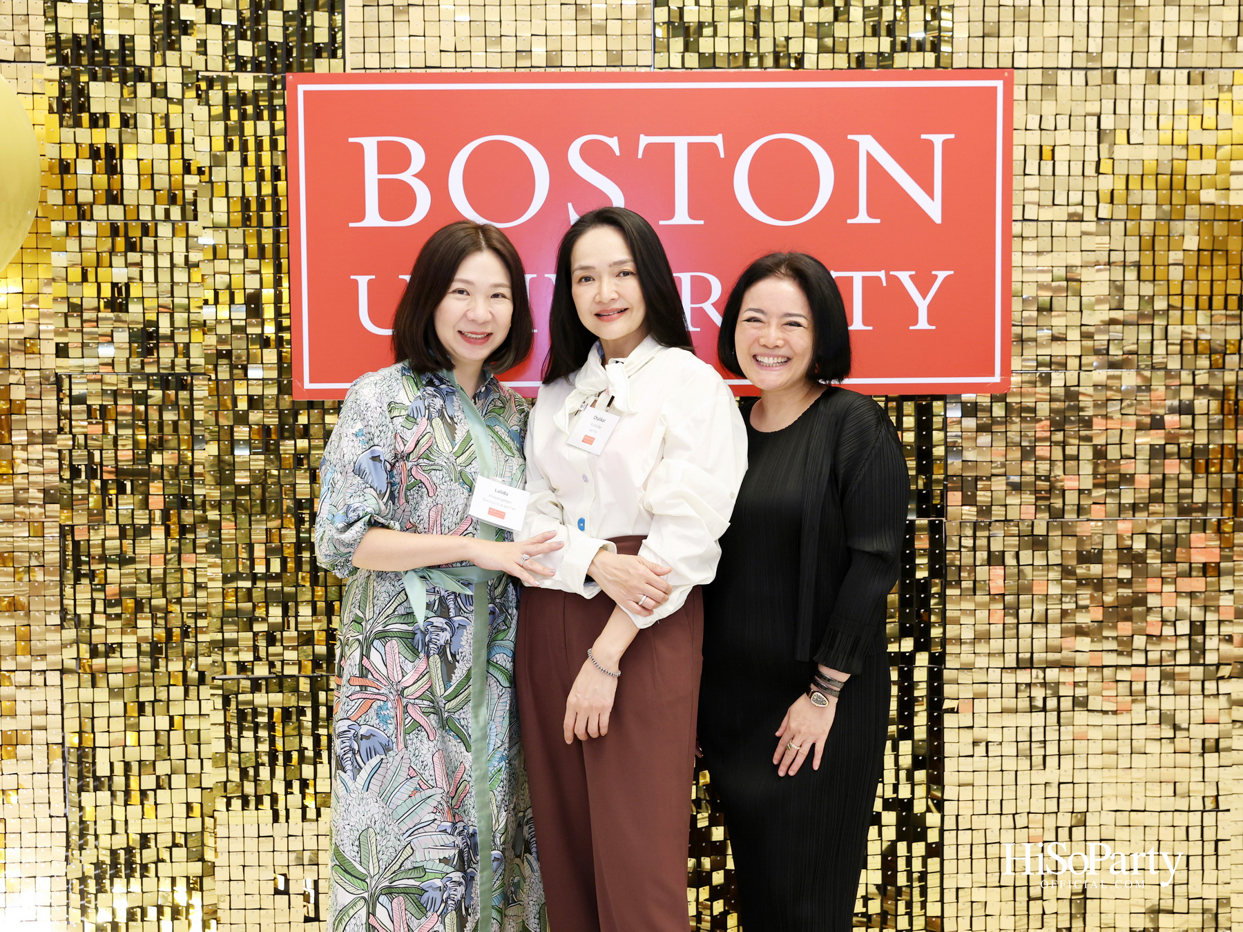 งานเลี้ยงต้อนรับ Dr.Melissa L. Gilliam President of Boston University