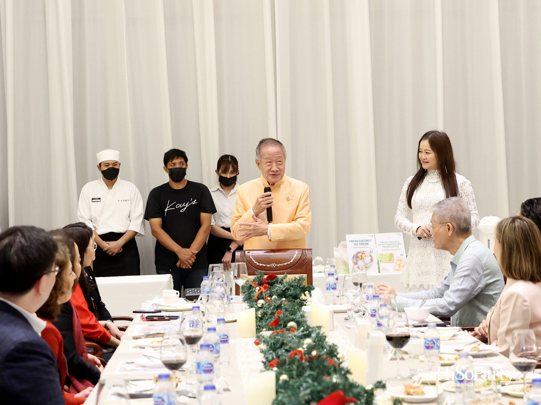 งานเลี้ยงต้อนรับ Dr.Melissa L. Gilliam President of Boston University