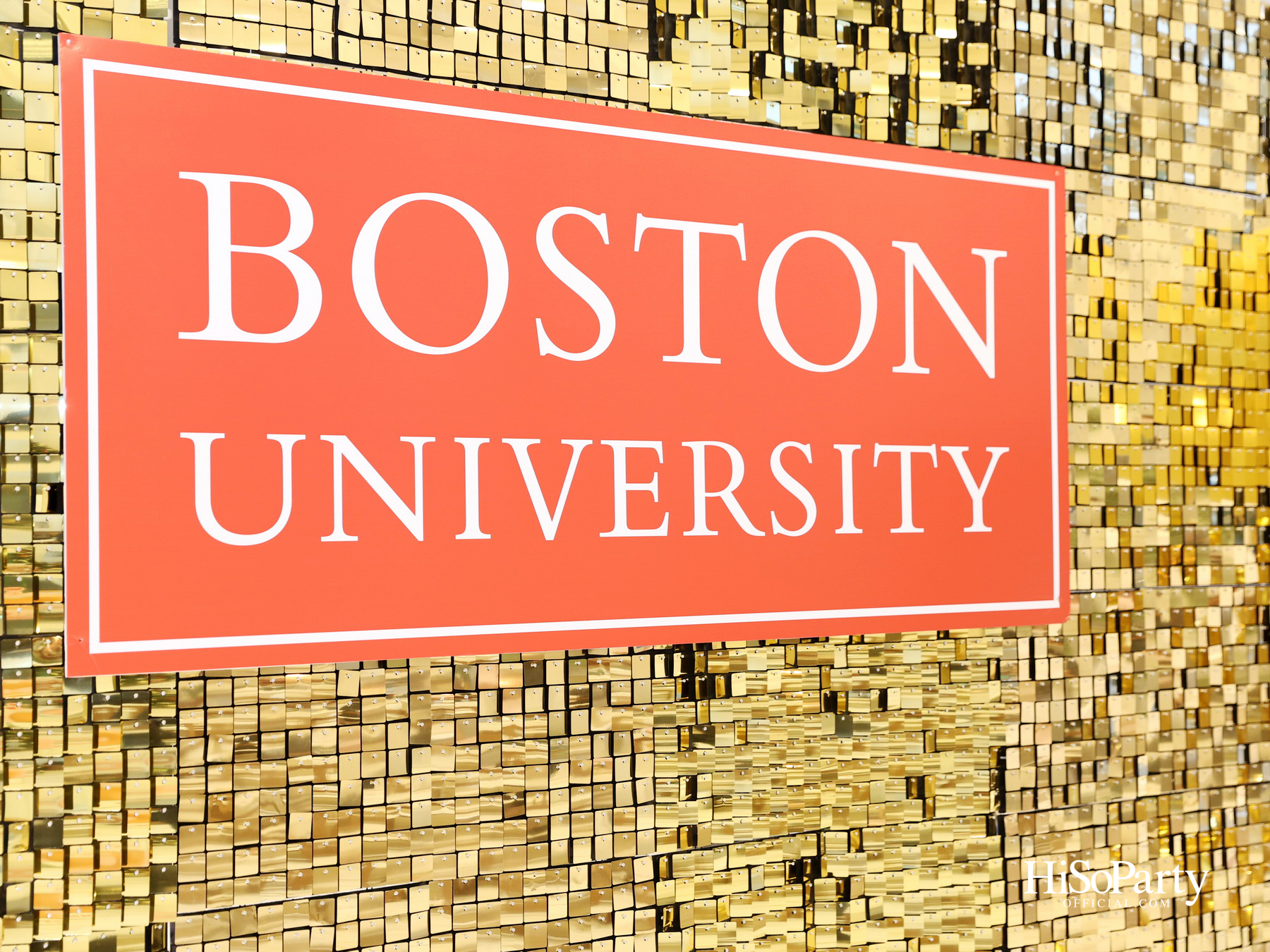 งานเลี้ยงต้อนรับ Dr.Melissa L. Gilliam President of Boston University