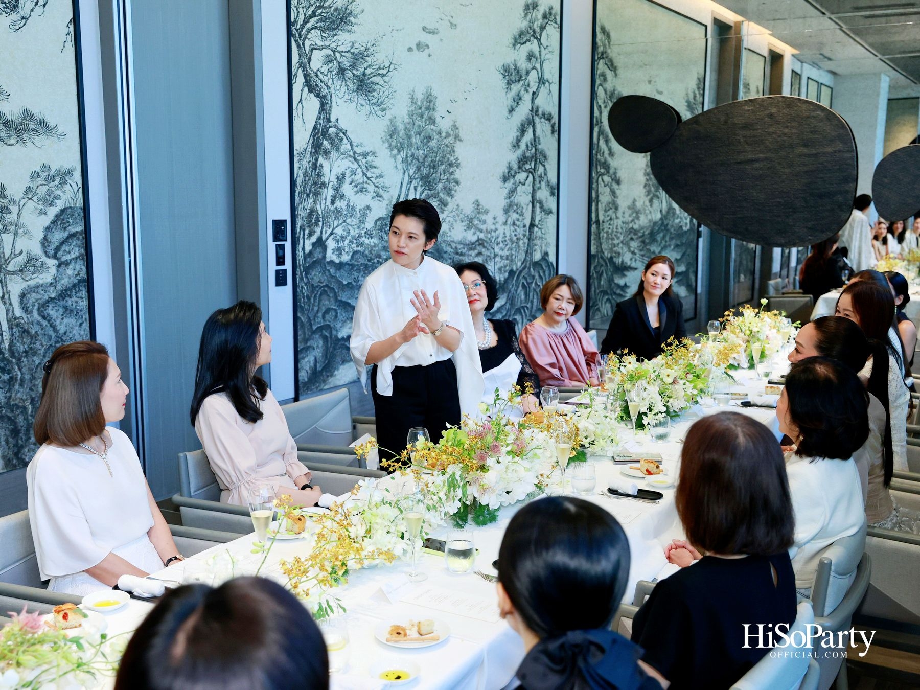 CINDY CHAO x HiSoParty จัด ‘Exclusive Viewing’ ของ White Label Collection ณ Aman Nai Lert Bangkok