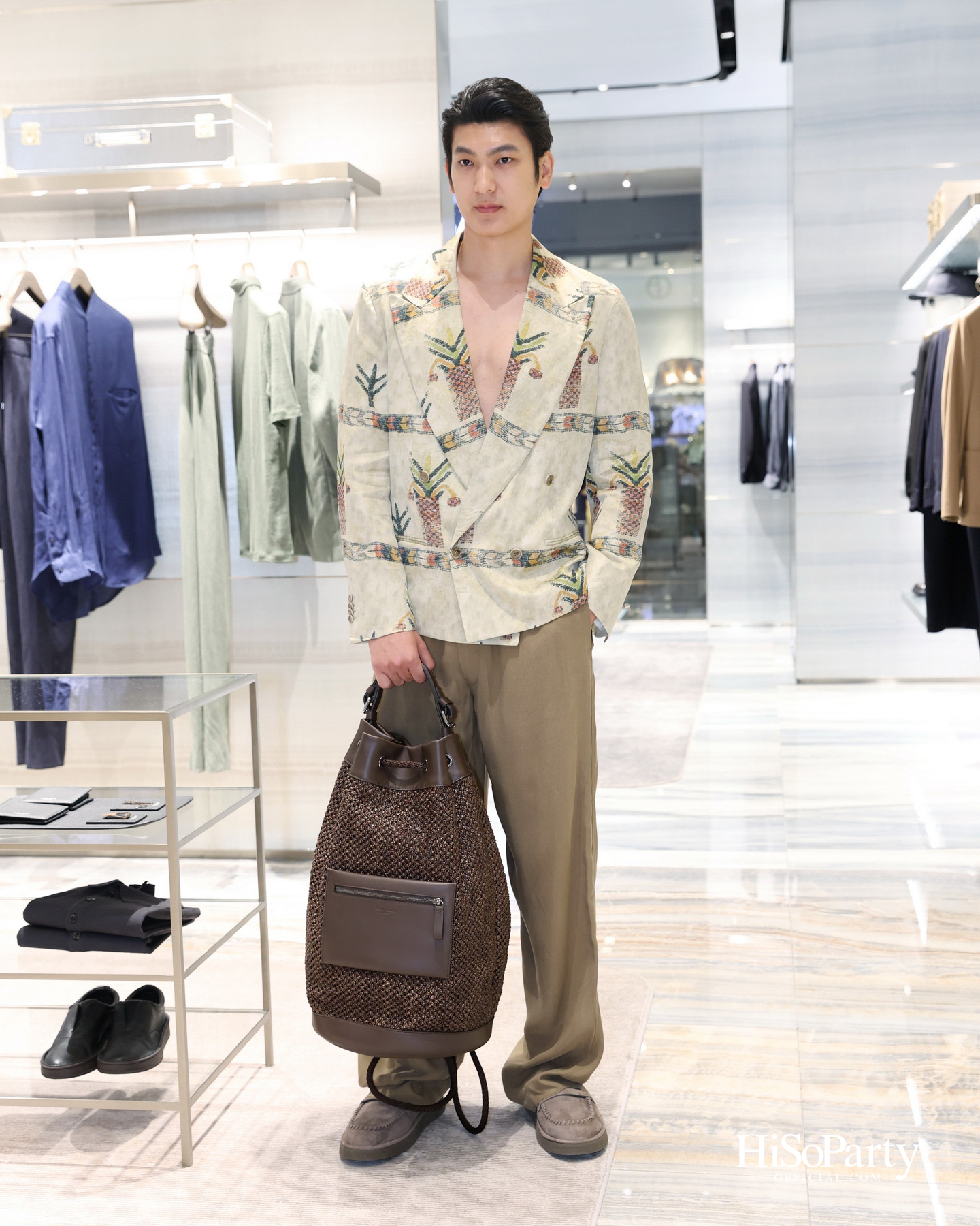 Giorgio Armani เปิดตัวคอลเลกชัน ‘Signature Harmony’ ถ่ายทอดความกลมกลืนแห่งดีไซน์ใน SS2026 ณ ICONSIAM