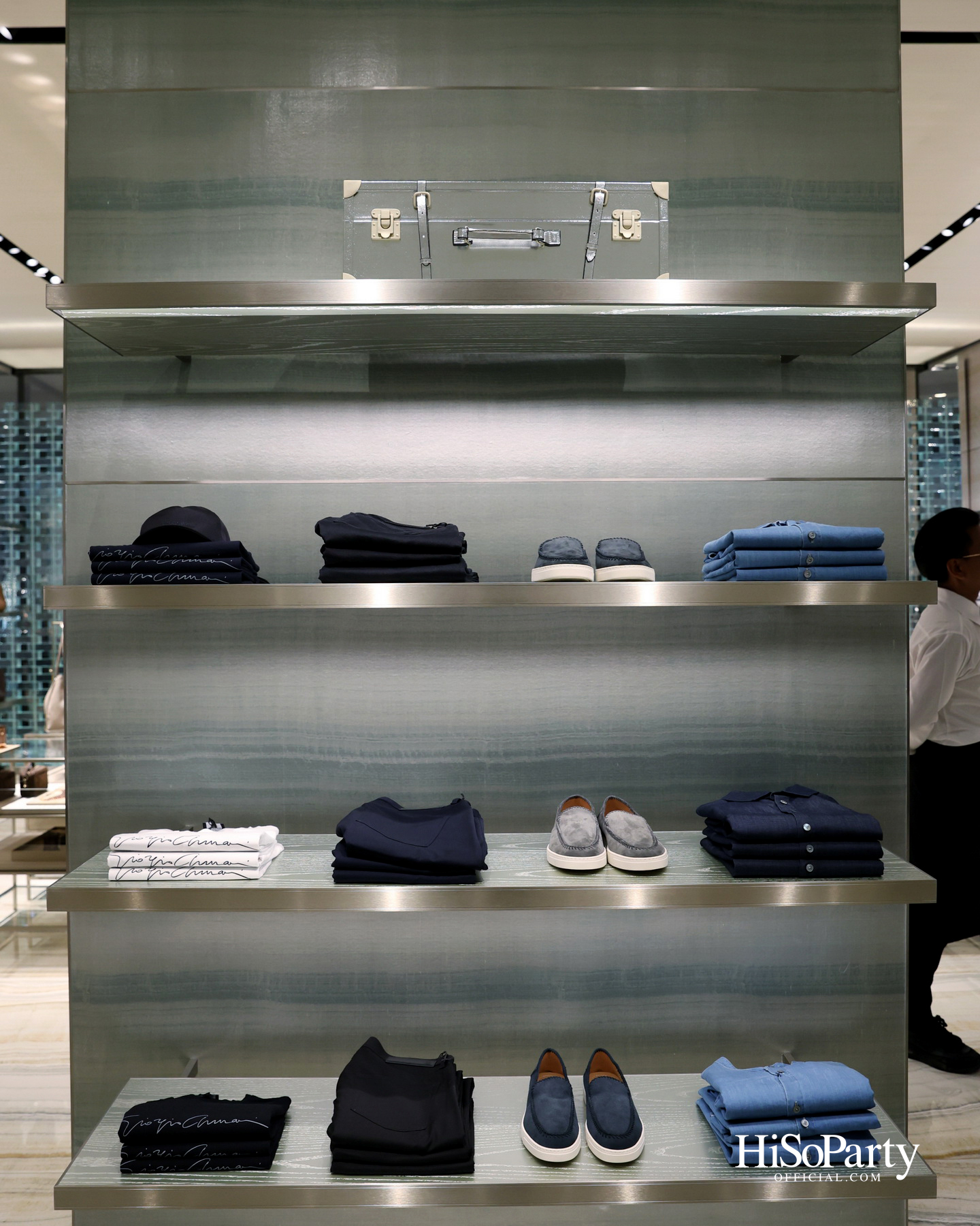 Giorgio Armani เปิดตัวคอลเลกชัน ‘Signature Harmony’ ถ่ายทอดความกลมกลืนแห่งดีไซน์ใน SS2026 ณ ICONSIAM