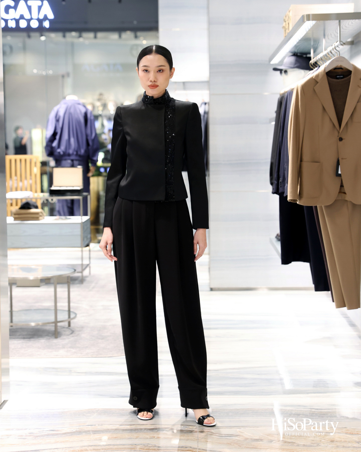 Giorgio Armani เปิดตัวคอลเลกชัน ‘Signature Harmony’ ถ่ายทอดความกลมกลืนแห่งดีไซน์ใน SS2026 ณ ICONSIAM