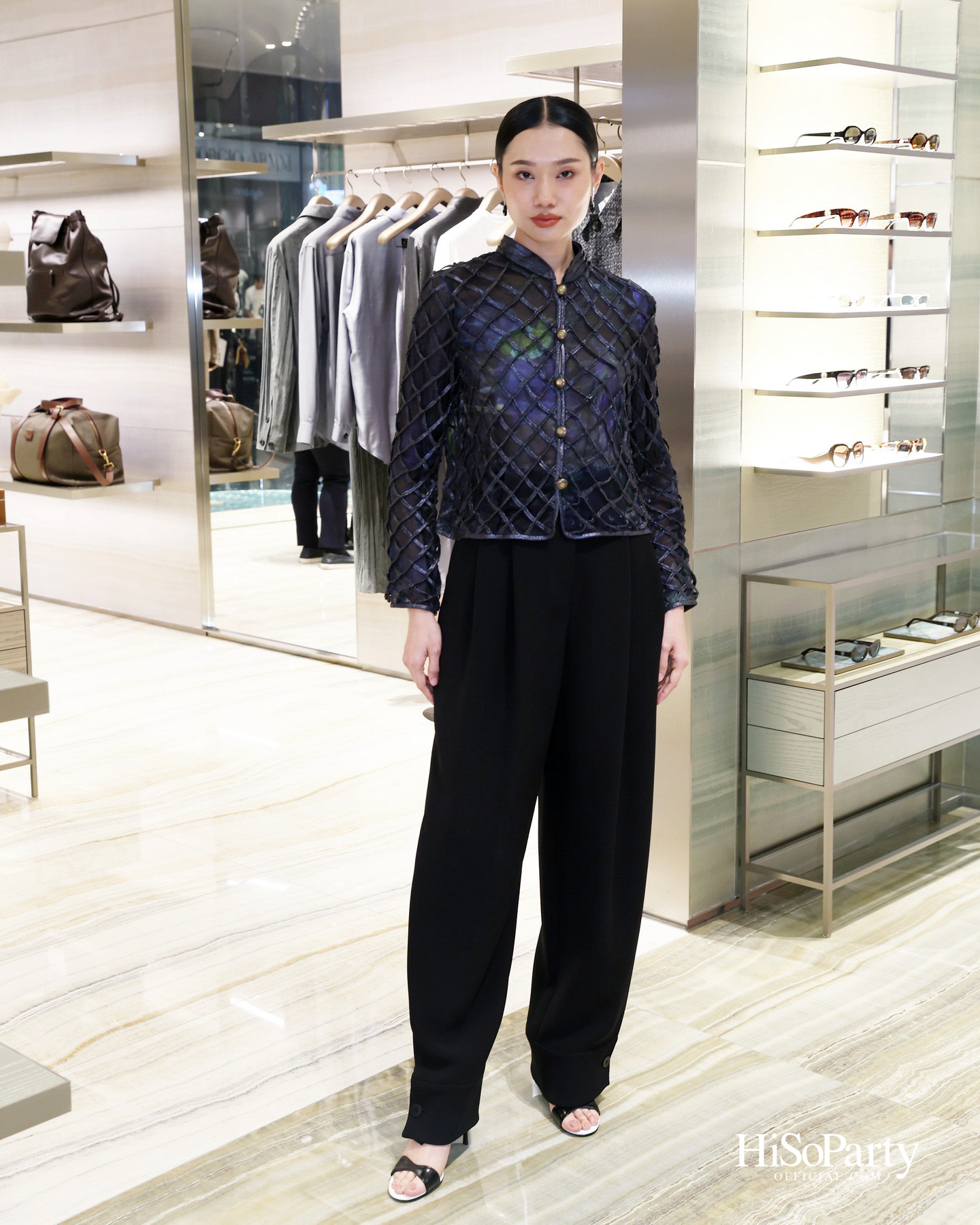 Giorgio Armani เปิดตัวคอลเลกชัน ‘Signature Harmony’ ถ่ายทอดความกลมกลืนแห่งดีไซน์ใน SS2026 ณ ICONSIAM