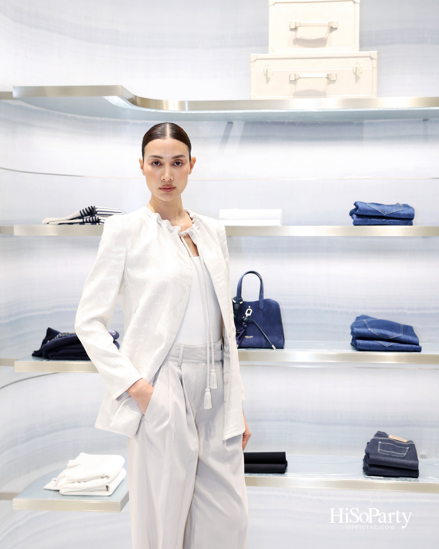 Giorgio Armani เปิดตัวคอลเลกชัน ‘Signature Harmony’ ถ่ายทอดความกลมกลืนแห่งดีไซน์ใน SS2026 ณ ICONSIAM