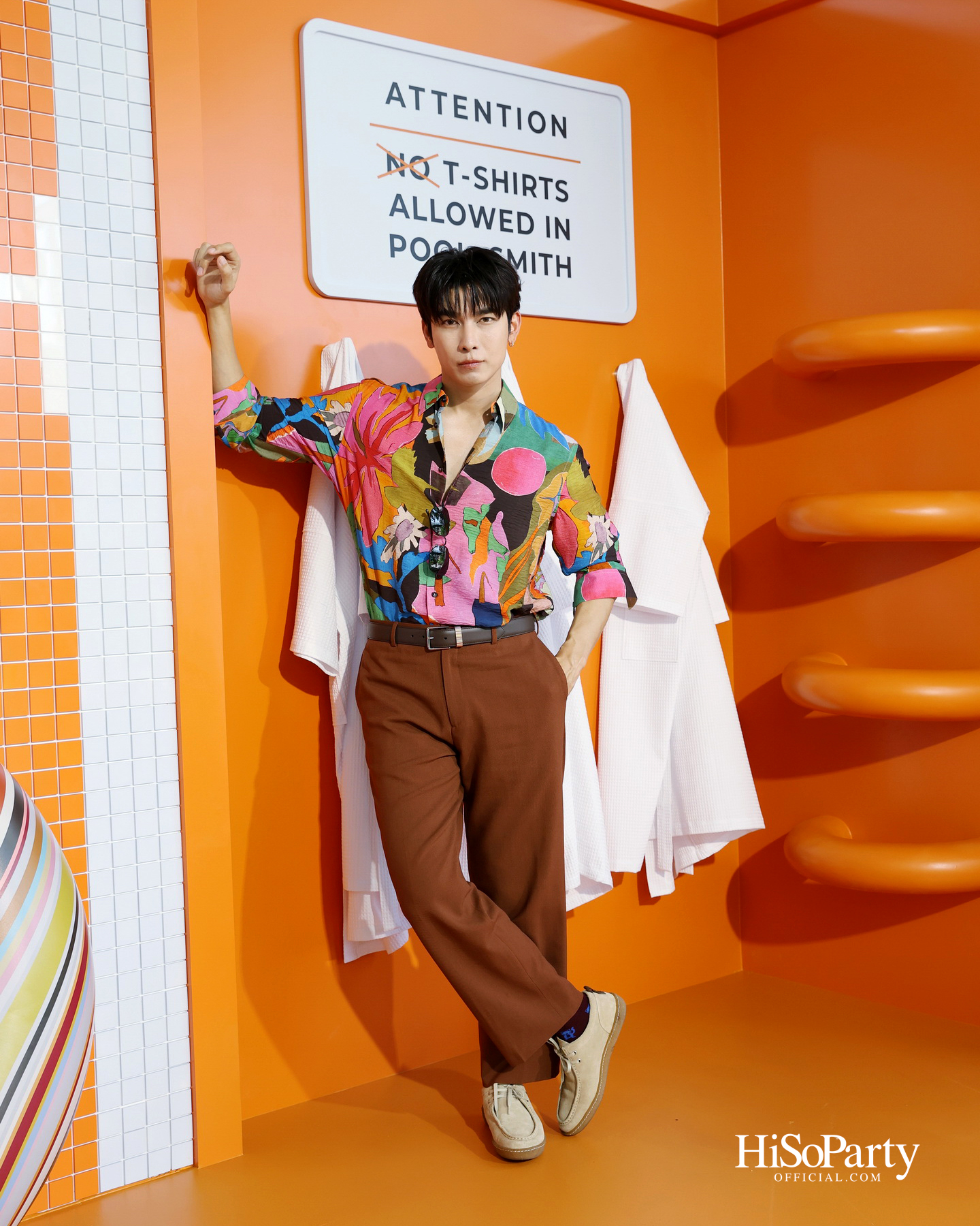 Paul Smith ชวนสัมผัสซัมเมอร์ในงาน ‘Pool Smith’ ถ่ายทอดแรงบันดาลใจสู่คอลเลกชัน Spring/Summer 2026