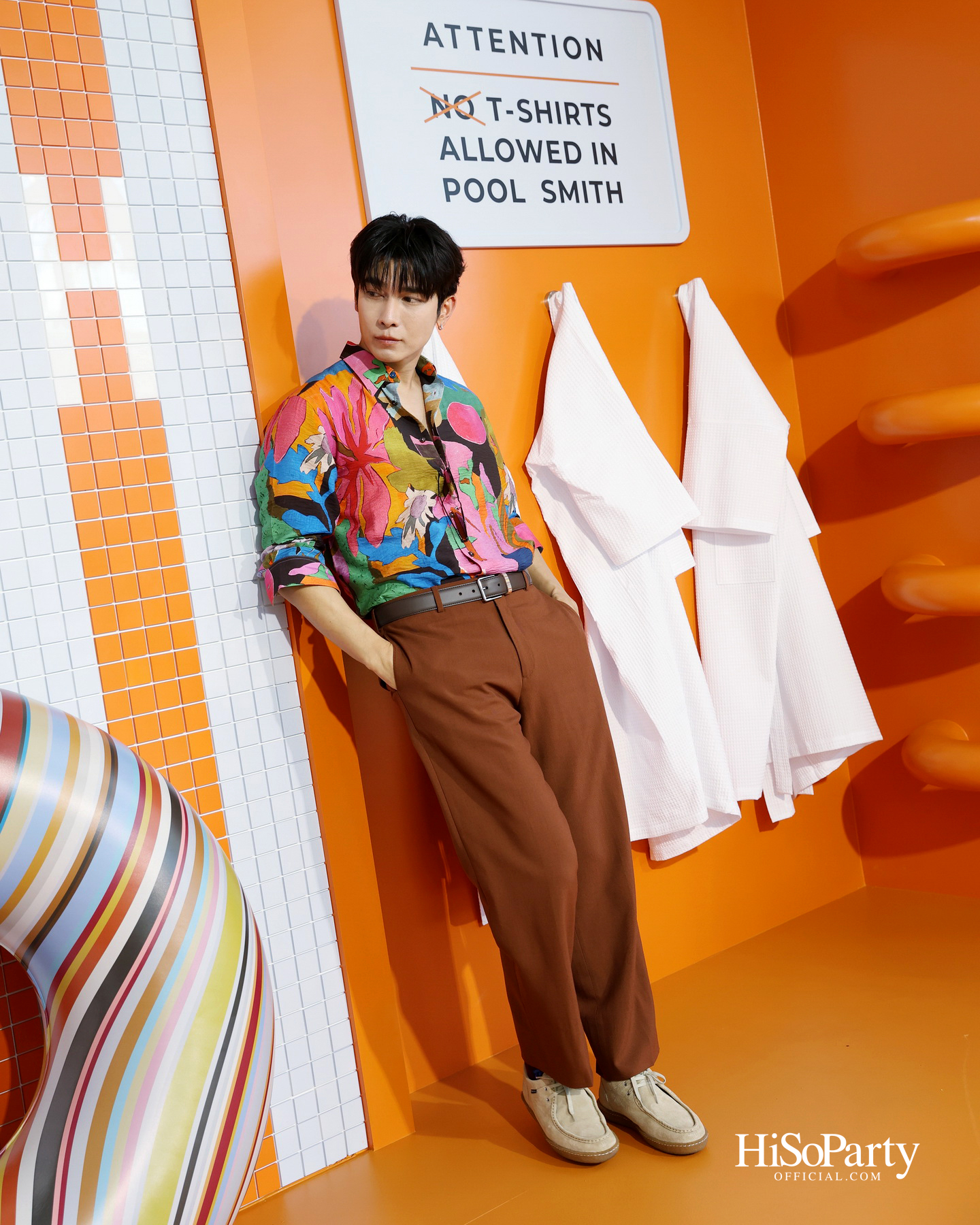 Paul Smith ชวนสัมผัสซัมเมอร์ในงาน ‘Pool Smith’ ถ่ายทอดแรงบันดาลใจสู่คอลเลกชัน Spring/Summer 2026