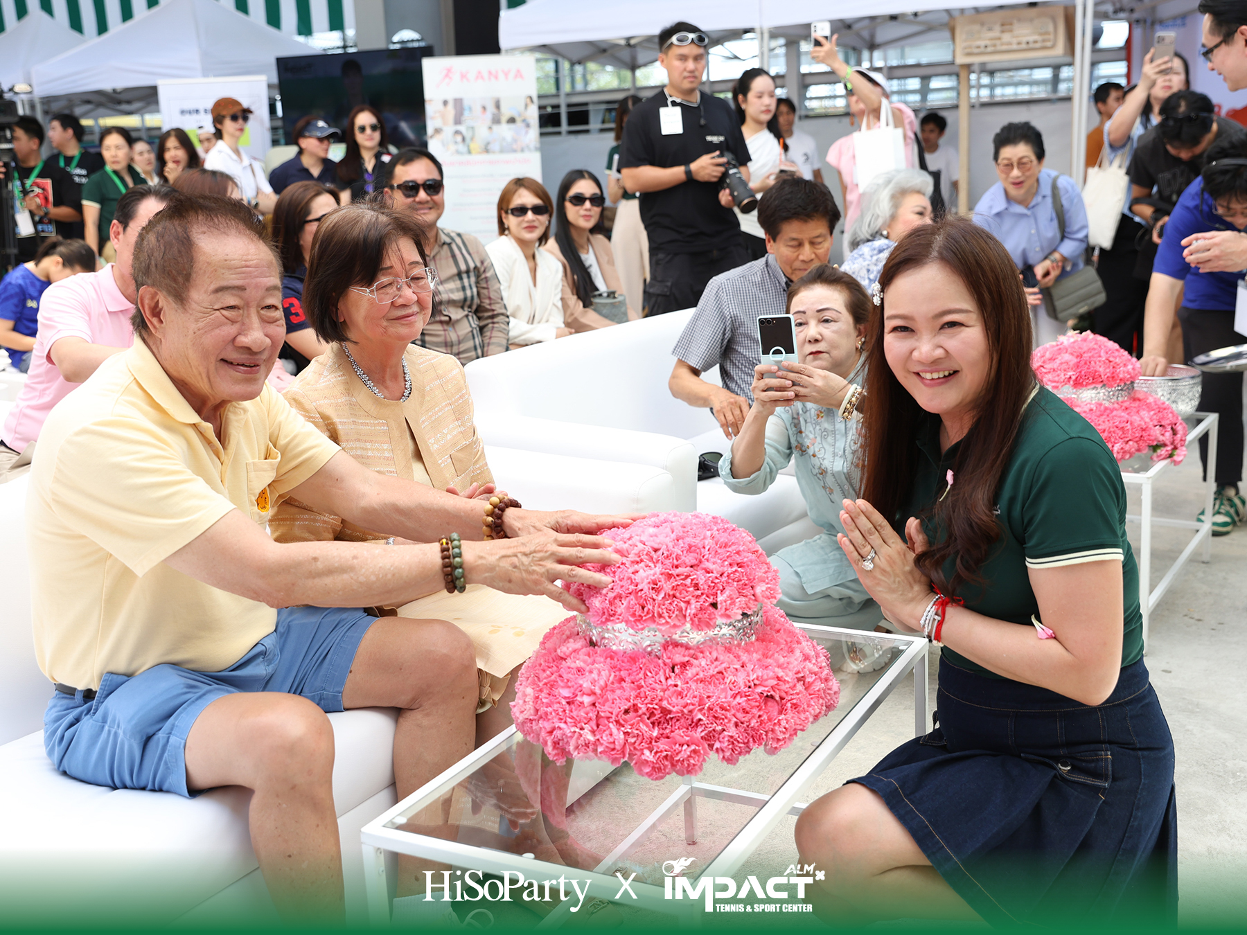 ALM x IMPACT Tennis & Sport Center จัดพิธีเปิดอย่างเป็นทางการ รวมตำนานนักเทนนิสไทยและดาวรุ่งร่วมสร้างสีสันครั้งสำคัญ