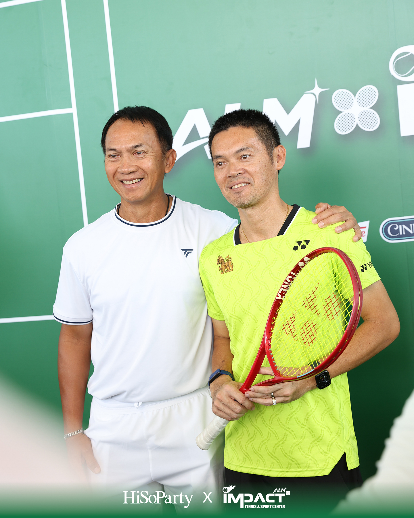 ALM x IMPACT Tennis & Sport Center จัดพิธีเปิดอย่างเป็นทางการ รวมตำนานนักเทนนิสไทยและดาวรุ่งร่วมสร้างสีสันครั้งสำคัญ