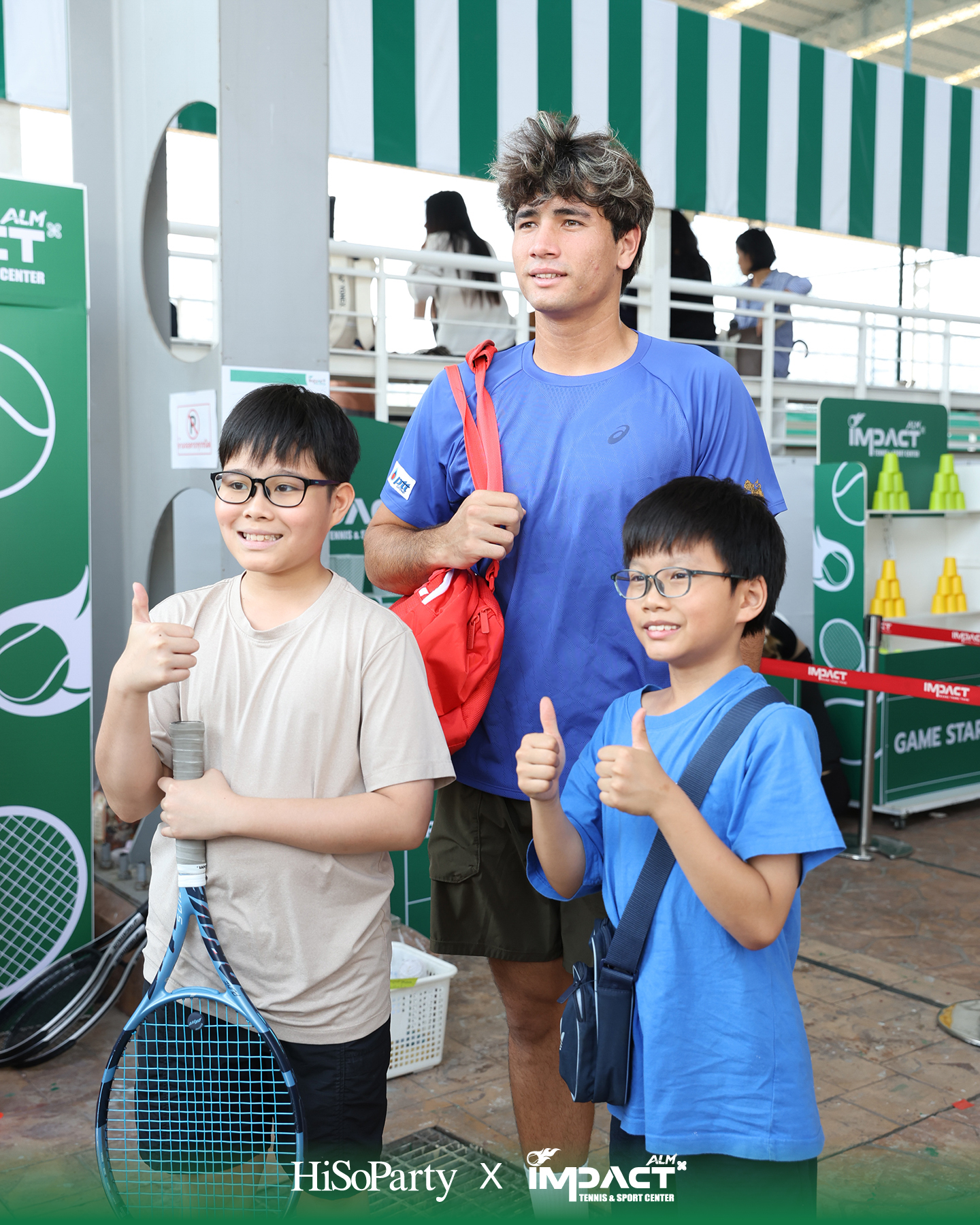 ALM x IMPACT Tennis & Sport Center จัดพิธีเปิดอย่างเป็นทางการ รวมตำนานนักเทนนิสไทยและดาวรุ่งร่วมสร้างสีสันครั้งสำคัญ