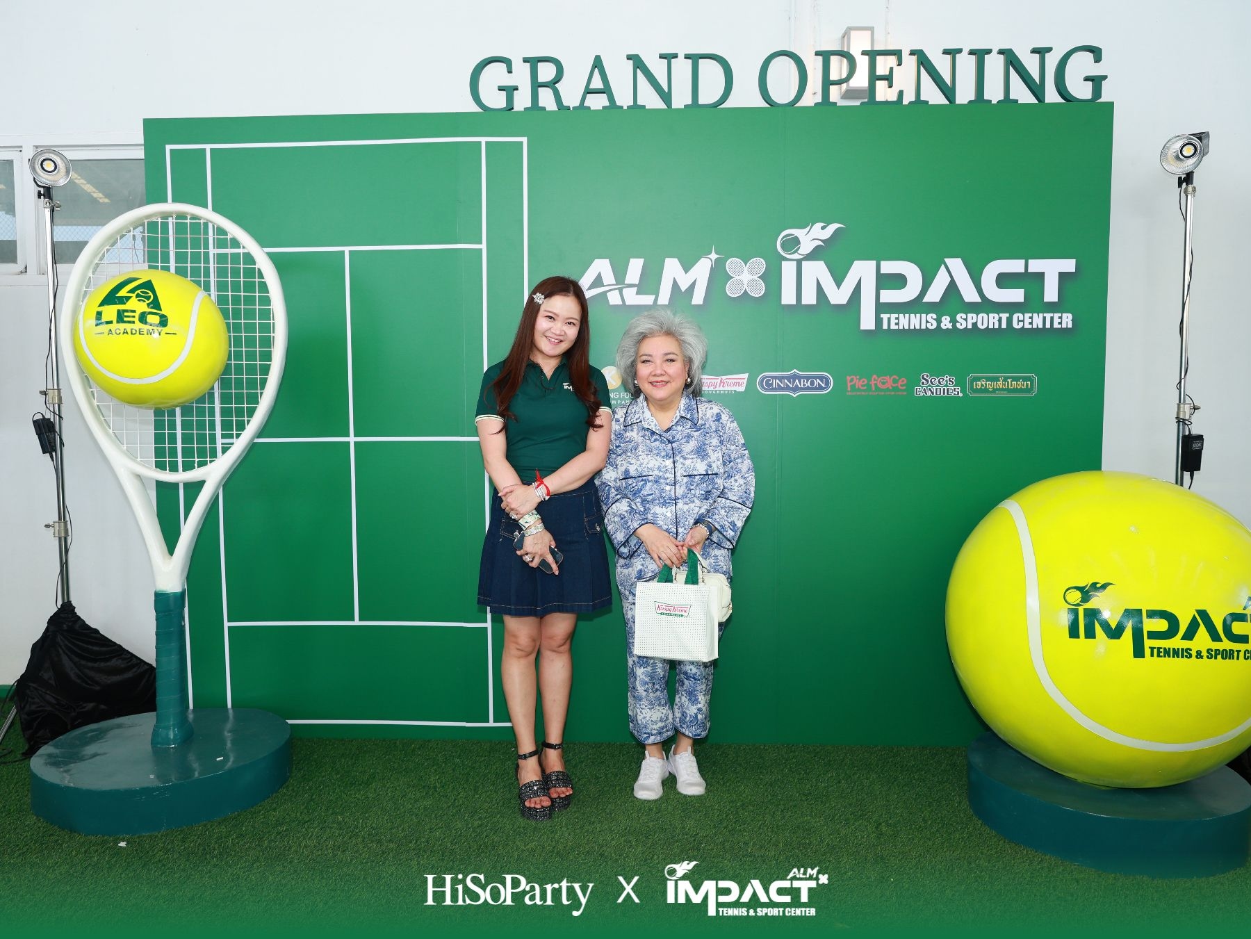 ALM x IMPACT Tennis & Sport Center จัดพิธีเปิดอย่างเป็นทางการ รวมตำนานนักเทนนิสไทยและดาวรุ่งร่วมสร้างสีสันครั้งสำคัญ
