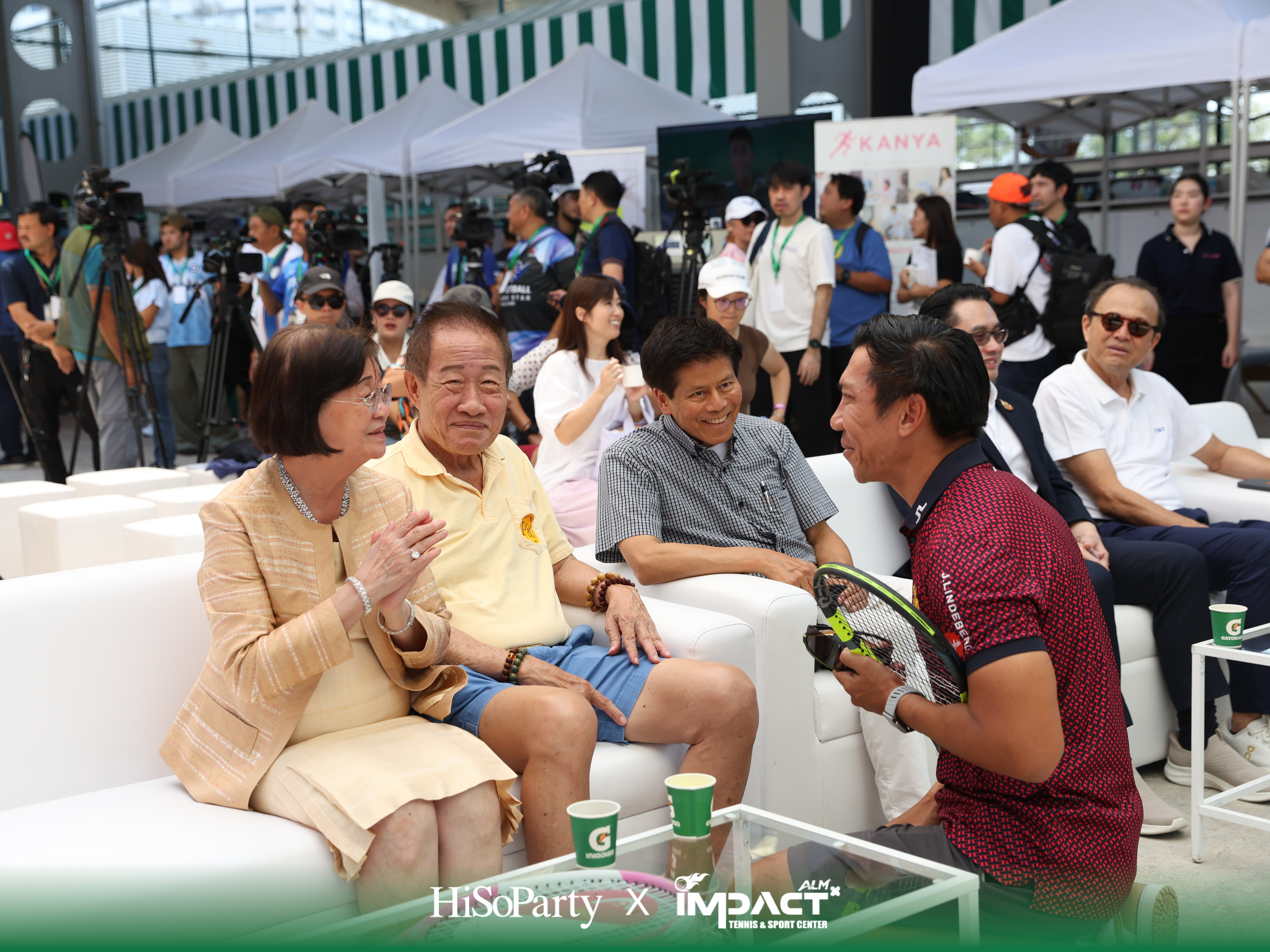ALM x IMPACT Tennis & Sport Center จัดพิธีเปิดอย่างเป็นทางการ รวมตำนานนักเทนนิสไทยและดาวรุ่งร่วมสร้างสีสันครั้งสำคัญ