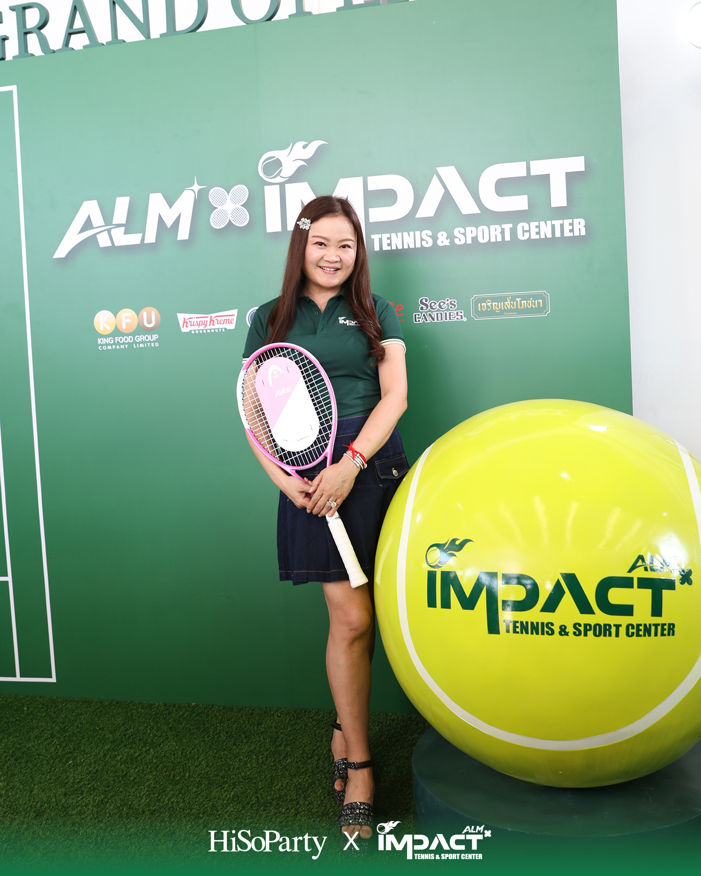 ALM x IMPACT Tennis & Sport Center จัดพิธีเปิดอย่างเป็นทางการ รวมตำนานนักเทนนิสไทยและดาวรุ่งร่วมสร้างสีสันครั้งสำคัญ