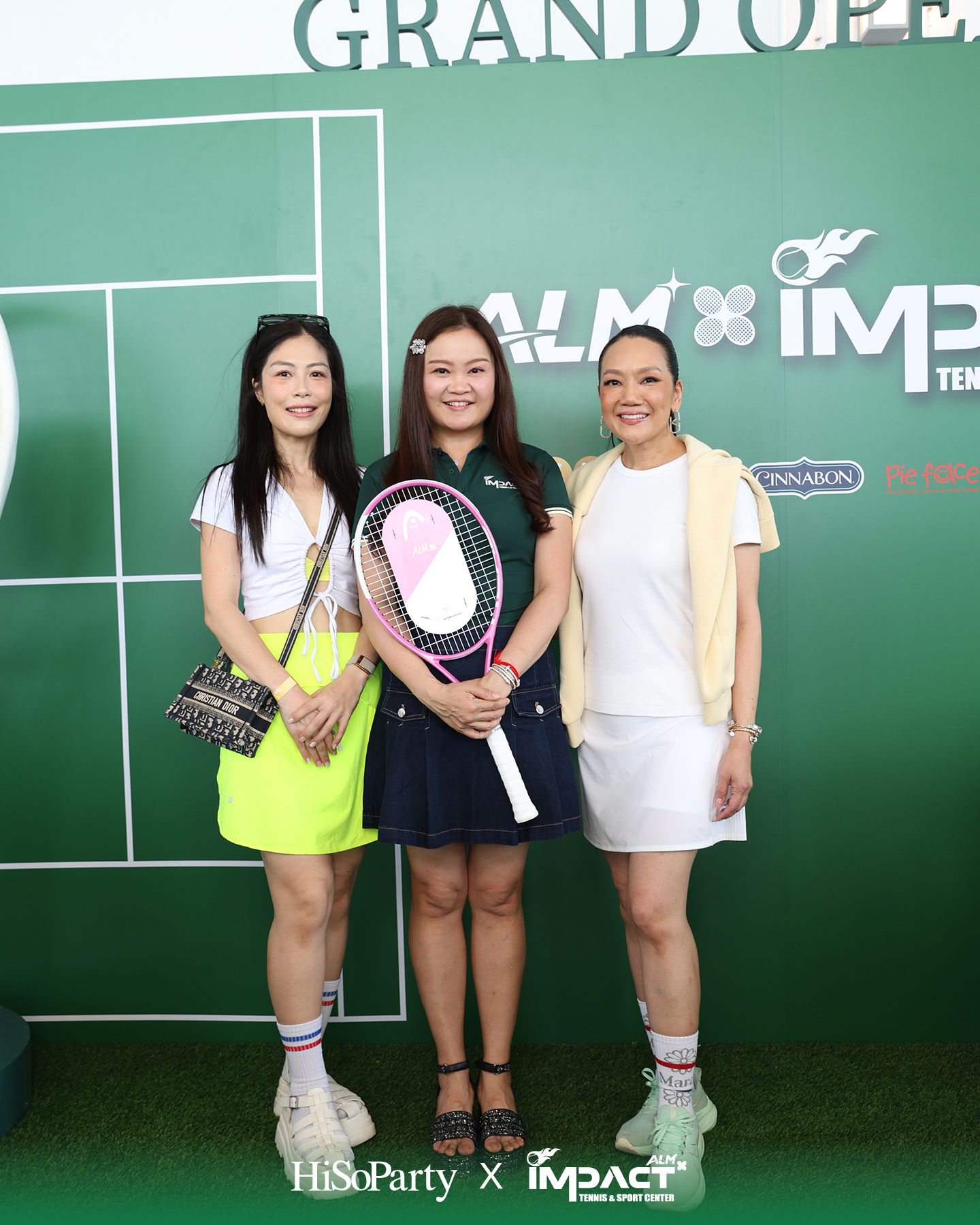 ALM x IMPACT Tennis & Sport Center จัดพิธีเปิดอย่างเป็นทางการ รวมตำนานนักเทนนิสไทยและดาวรุ่งร่วมสร้างสีสันครั้งสำคัญ
