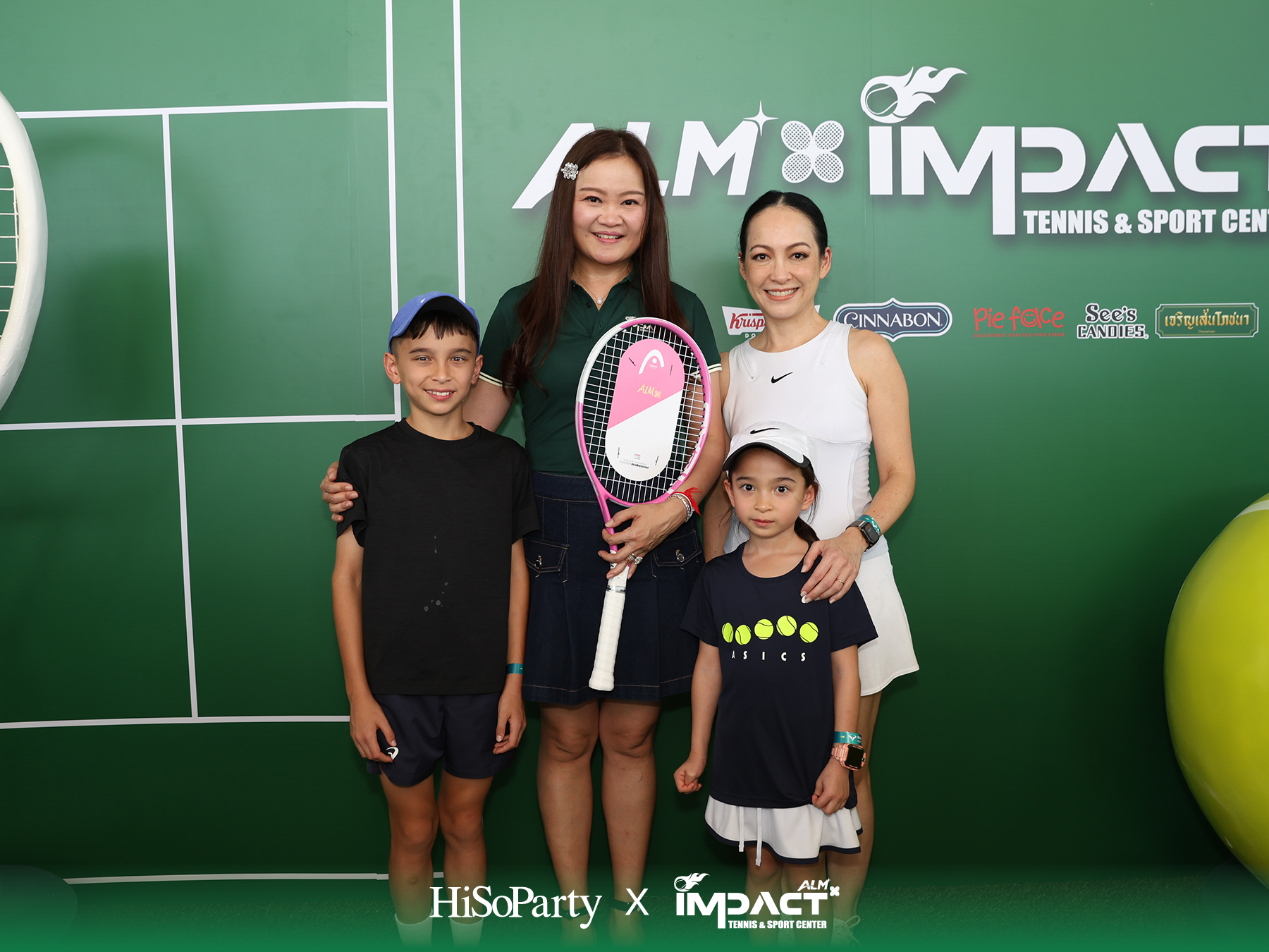 ALM x IMPACT Tennis & Sport Center จัดพิธีเปิดอย่างเป็นทางการ รวมตำนานนักเทนนิสไทยและดาวรุ่งร่วมสร้างสีสันครั้งสำคัญ
