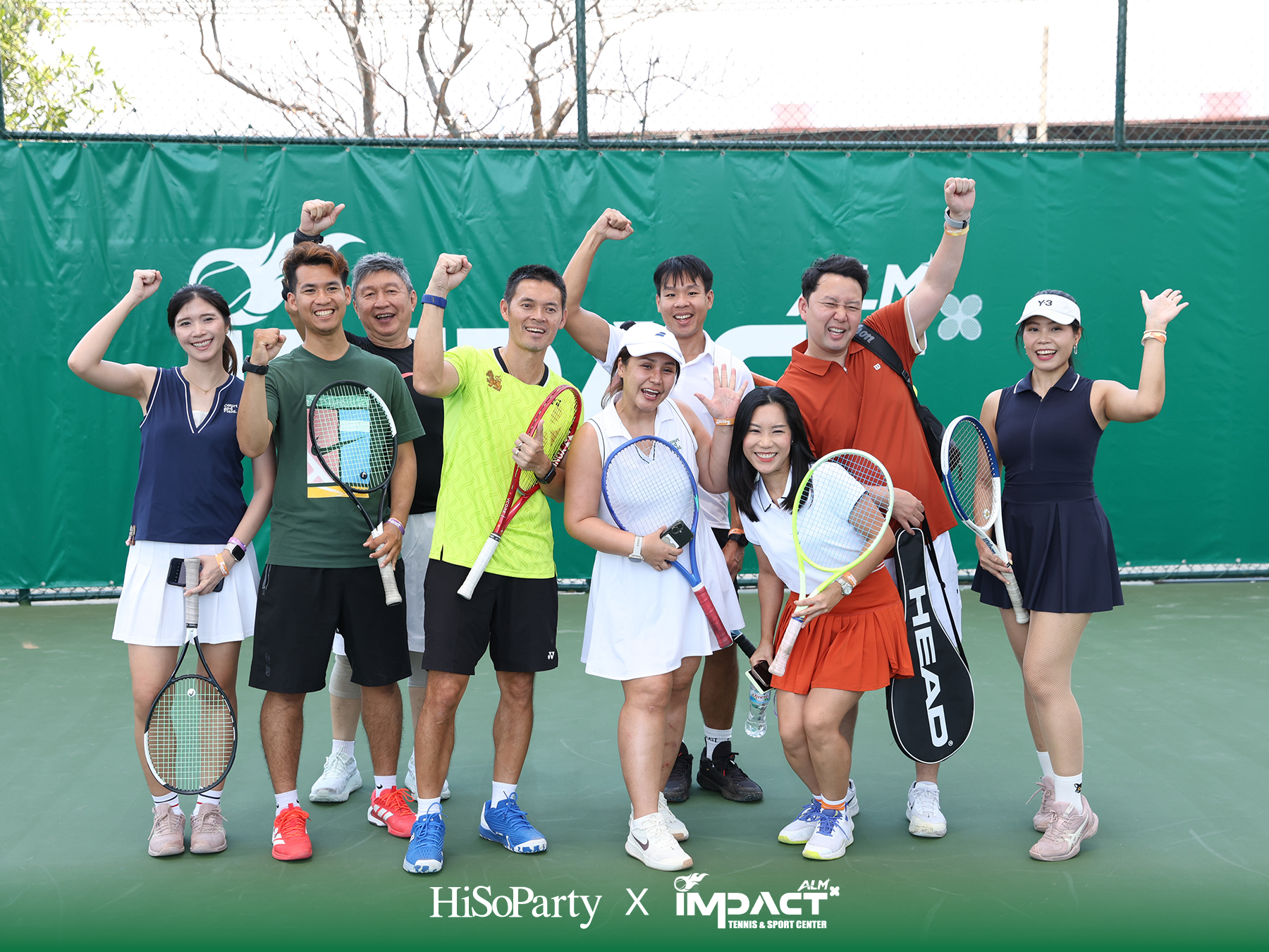 ALM x IMPACT Tennis & Sport Center จัดพิธีเปิดอย่างเป็นทางการ รวมตำนานนักเทนนิสไทยและดาวรุ่งร่วมสร้างสีสันครั้งสำคัญ