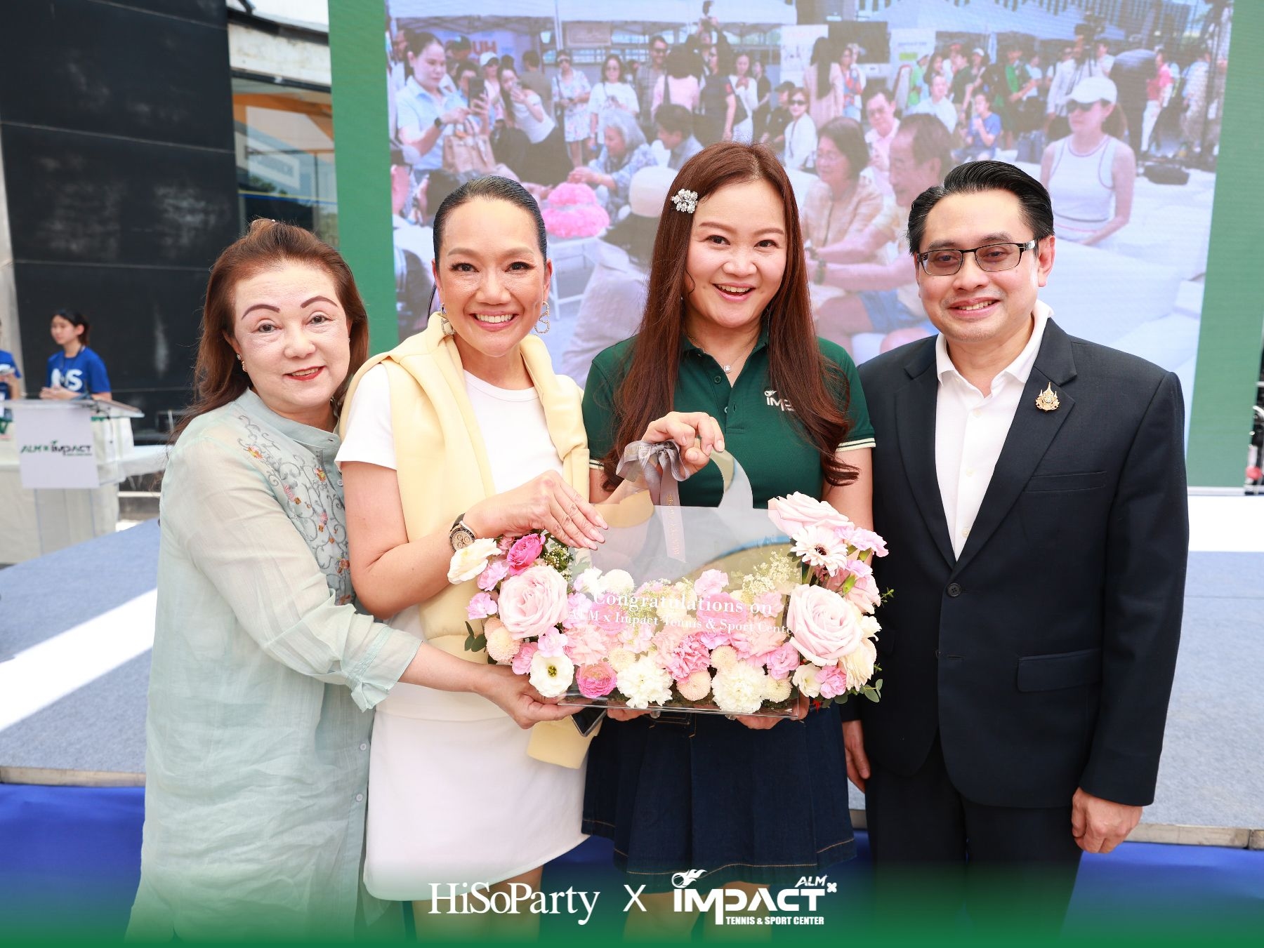ALM x IMPACT Tennis & Sport Center จัดพิธีเปิดอย่างเป็นทางการ รวมตำนานนักเทนนิสไทยและดาวรุ่งร่วมสร้างสีสันครั้งสำคัญ