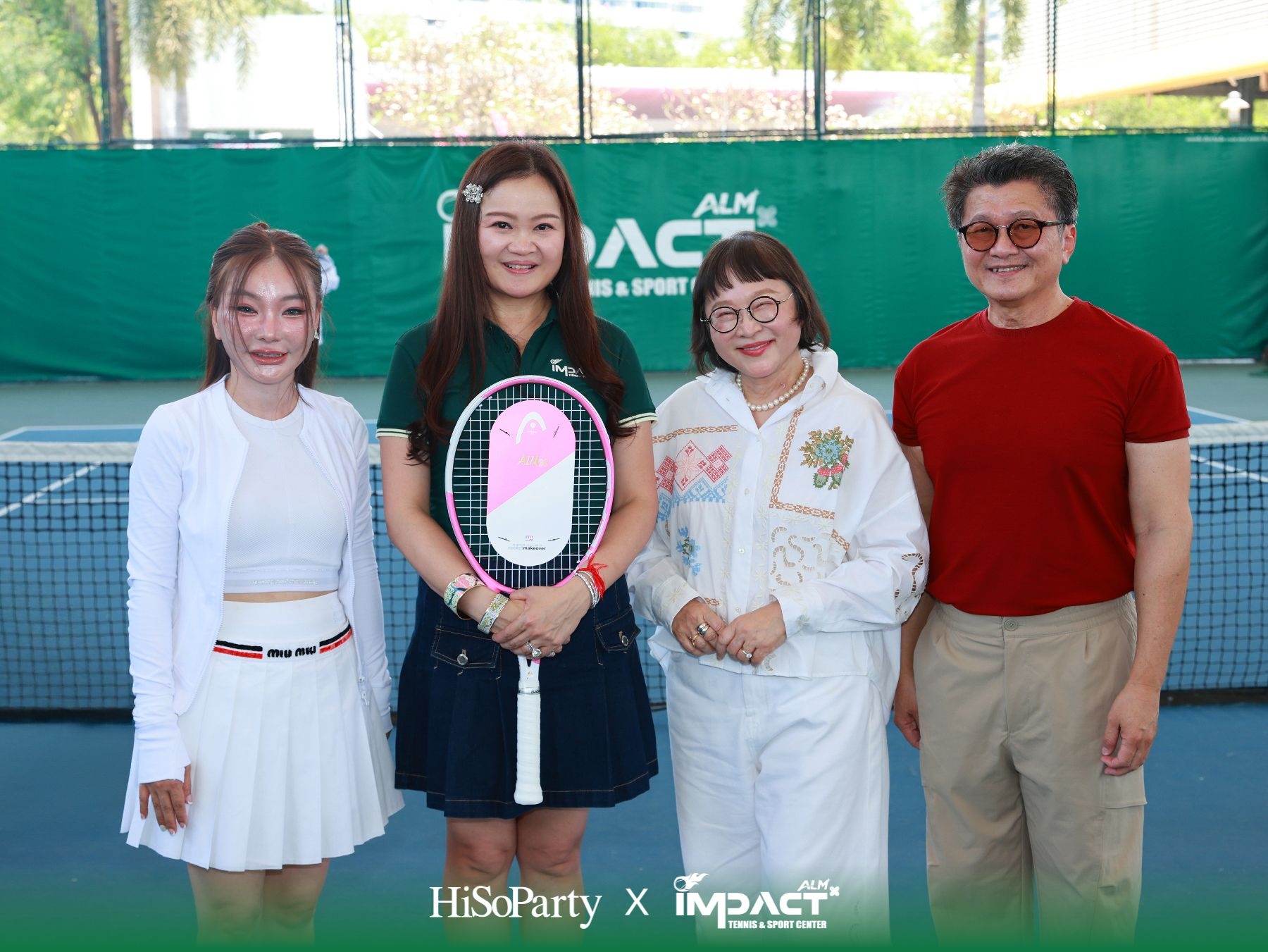 ALM x IMPACT Tennis & Sport Center จัดพิธีเปิดอย่างเป็นทางการ รวมตำนานนักเทนนิสไทยและดาวรุ่งร่วมสร้างสีสันครั้งสำคัญ