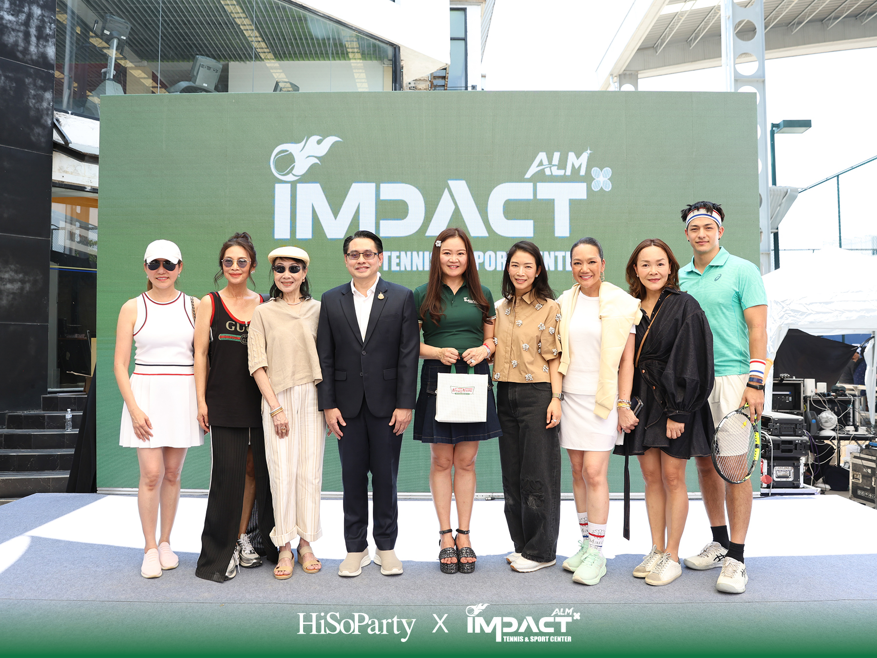 ALM x IMPACT Tennis & Sport Center จัดพิธีเปิดอย่างเป็นทางการ รวมตำนานนักเทนนิสไทยและดาวรุ่งร่วมสร้างสีสันครั้งสำคัญ