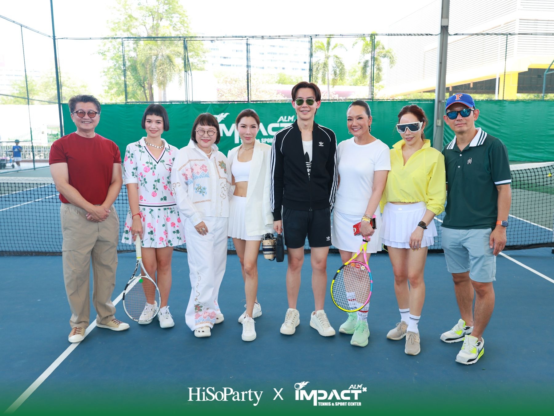 ALM x IMPACT Tennis & Sport Center จัดพิธีเปิดอย่างเป็นทางการ รวมตำนานนักเทนนิสไทยและดาวรุ่งร่วมสร้างสีสันครั้งสำคัญ