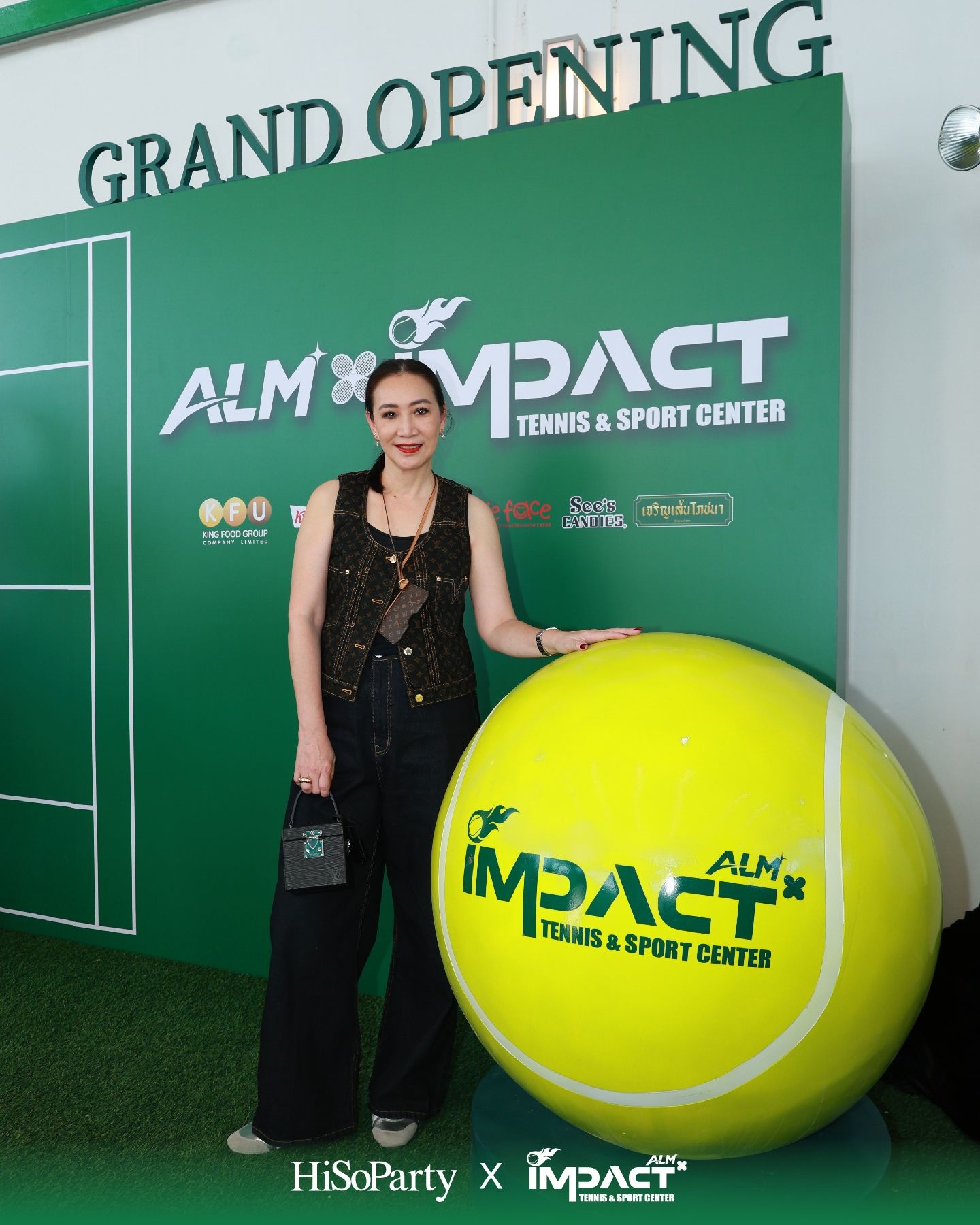 ALM x IMPACT Tennis & Sport Center จัดพิธีเปิดอย่างเป็นทางการ รวมตำนานนักเทนนิสไทยและดาวรุ่งร่วมสร้างสีสันครั้งสำคัญ