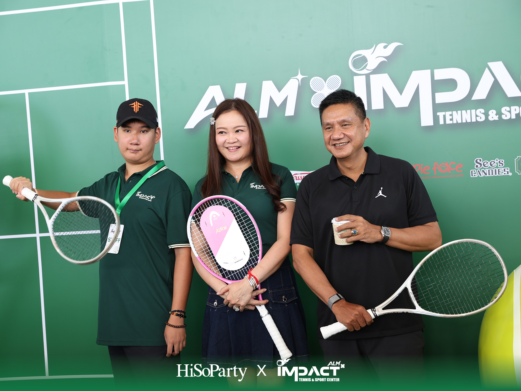 ALM x IMPACT Tennis & Sport Center จัดพิธีเปิดอย่างเป็นทางการ รวมตำนานนักเทนนิสไทยและดาวรุ่งร่วมสร้างสีสันครั้งสำคัญ