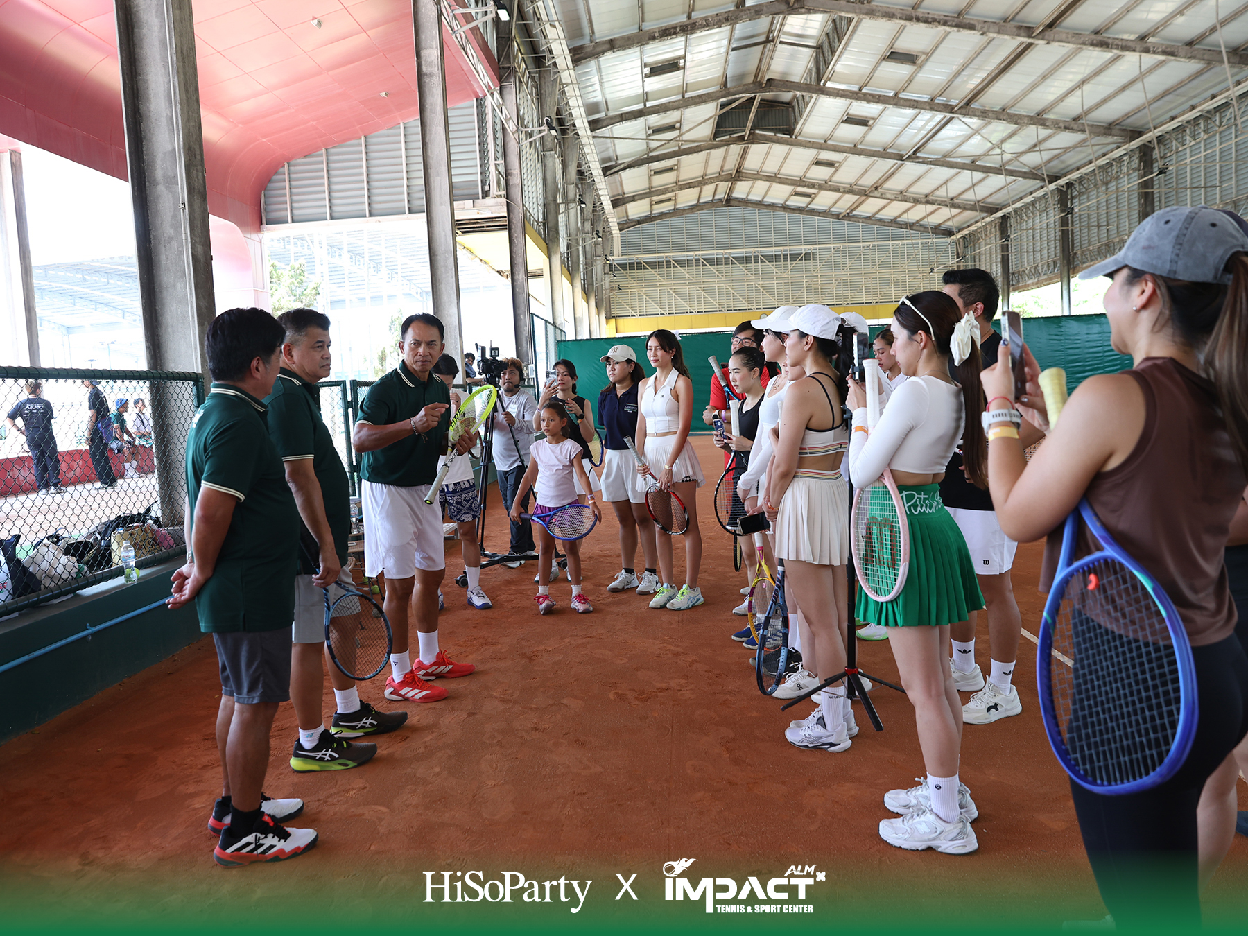 ALM x IMPACT Tennis & Sport Center จัดพิธีเปิดอย่างเป็นทางการ รวมตำนานนักเทนนิสไทยและดาวรุ่งร่วมสร้างสีสันครั้งสำคัญ