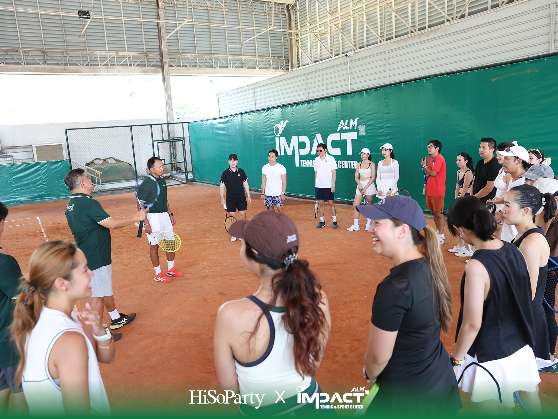ALM x IMPACT Tennis & Sport Center จัดพิธีเปิดอย่างเป็นทางการ รวมตำนานนักเทนนิสไทยและดาวรุ่งร่วมสร้างสีสันครั้งสำคัญ