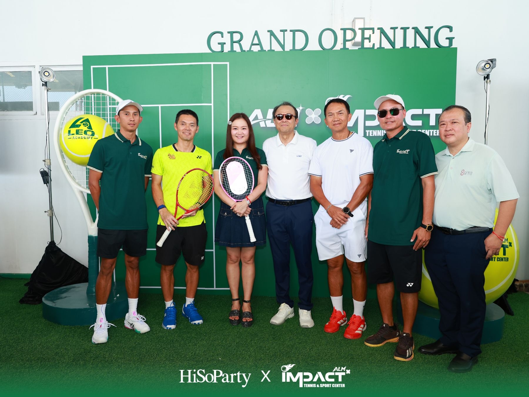 ALM x IMPACT Tennis & Sport Center จัดพิธีเปิดอย่างเป็นทางการ รวมตำนานนักเทนนิสไทยและดาวรุ่งร่วมสร้างสีสันครั้งสำคัญ