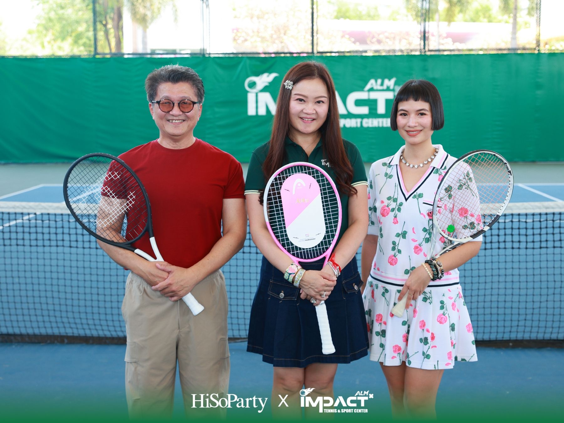 ALM x IMPACT Tennis & Sport Center จัดพิธีเปิดอย่างเป็นทางการ รวมตำนานนักเทนนิสไทยและดาวรุ่งร่วมสร้างสีสันครั้งสำคัญ