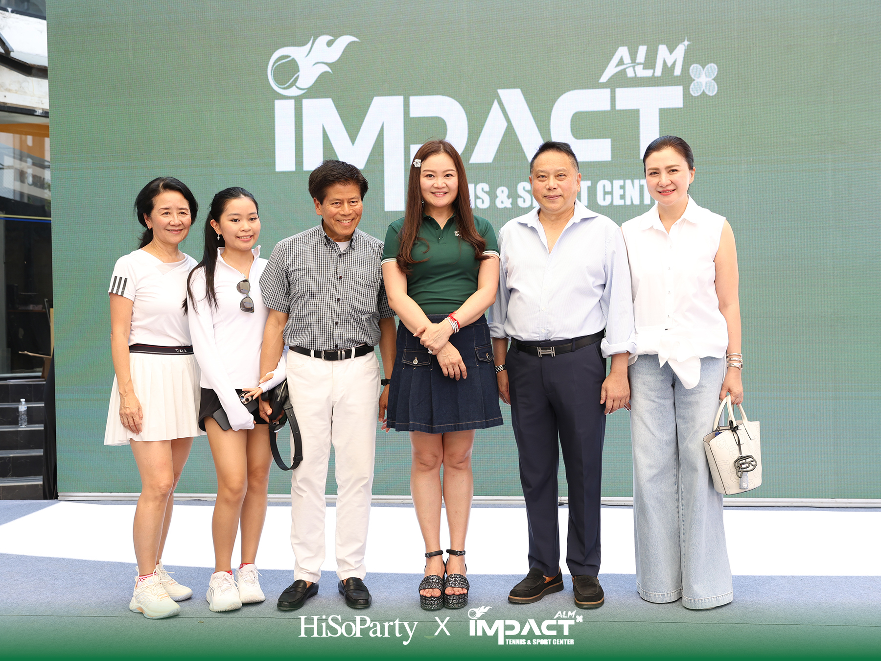 ALM x IMPACT Tennis & Sport Center จัดพิธีเปิดอย่างเป็นทางการ รวมตำนานนักเทนนิสไทยและดาวรุ่งร่วมสร้างสีสันครั้งสำคัญ