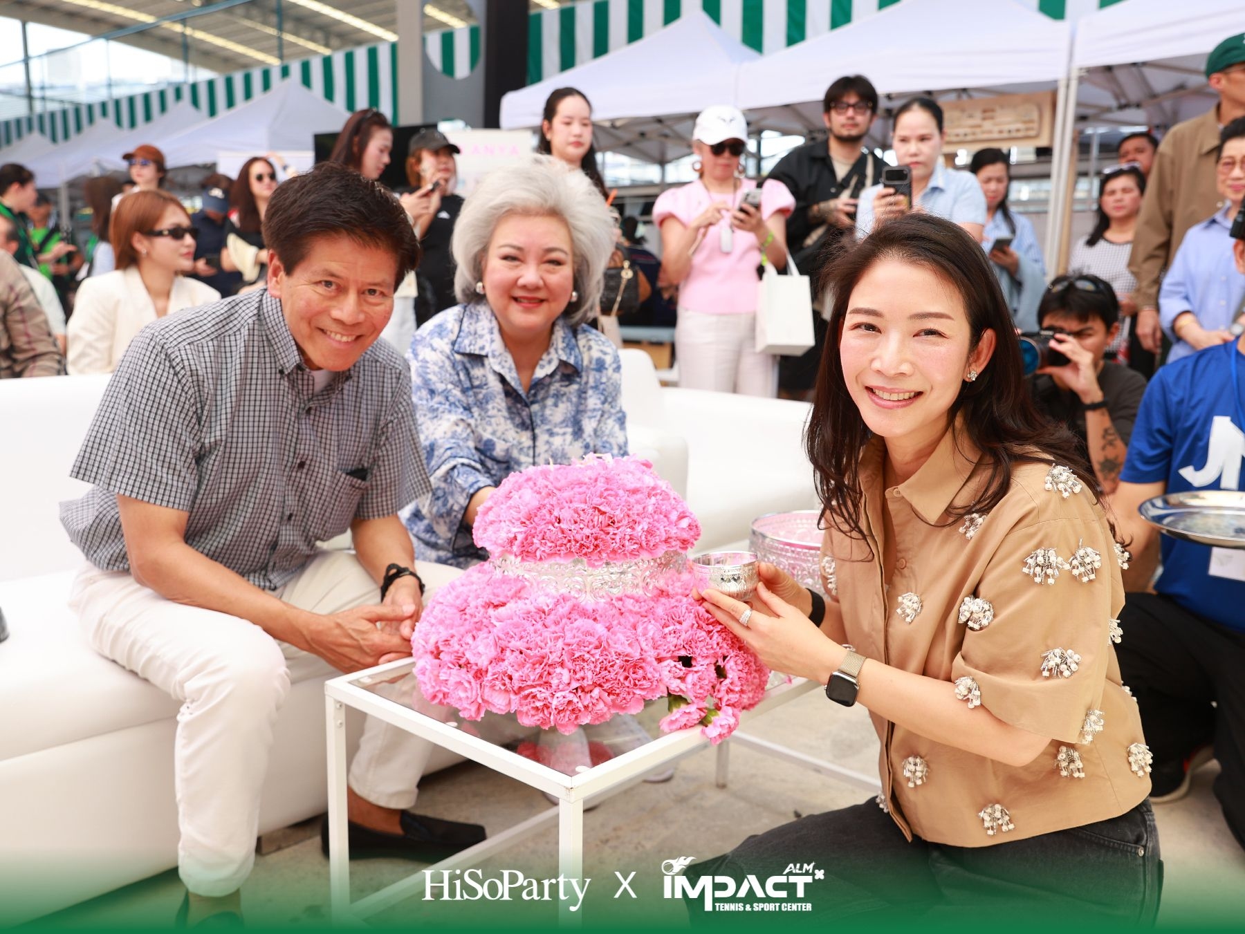 ALM x IMPACT Tennis & Sport Center จัดพิธีเปิดอย่างเป็นทางการ รวมตำนานนักเทนนิสไทยและดาวรุ่งร่วมสร้างสีสันครั้งสำคัญ