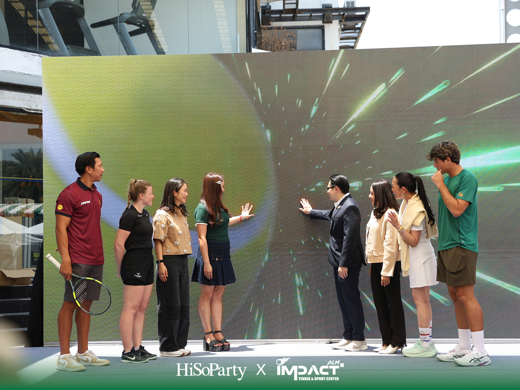 ALM x IMPACT Tennis & Sport Center จัดพิธีเปิดอย่างเป็นทางการ รวมตำนานนักเทนนิสไทยและดาวรุ่งร่วมสร้างสีสันครั้งสำคัญ