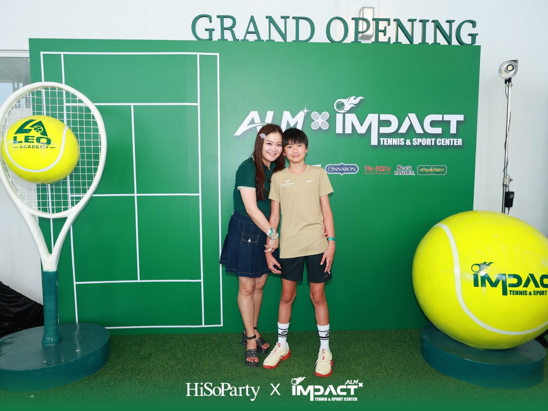 ALM x IMPACT Tennis & Sport Center จัดพิธีเปิดอย่างเป็นทางการ รวมตำนานนักเทนนิสไทยและดาวรุ่งร่วมสร้างสีสันครั้งสำคัญ